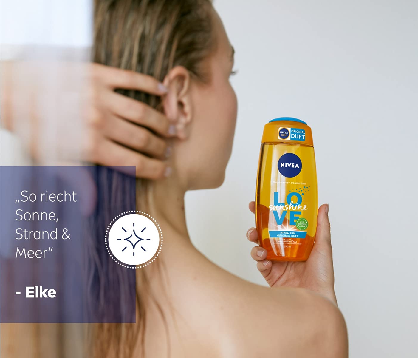 Nivea Love Sunshine Shower Gel 250 ml