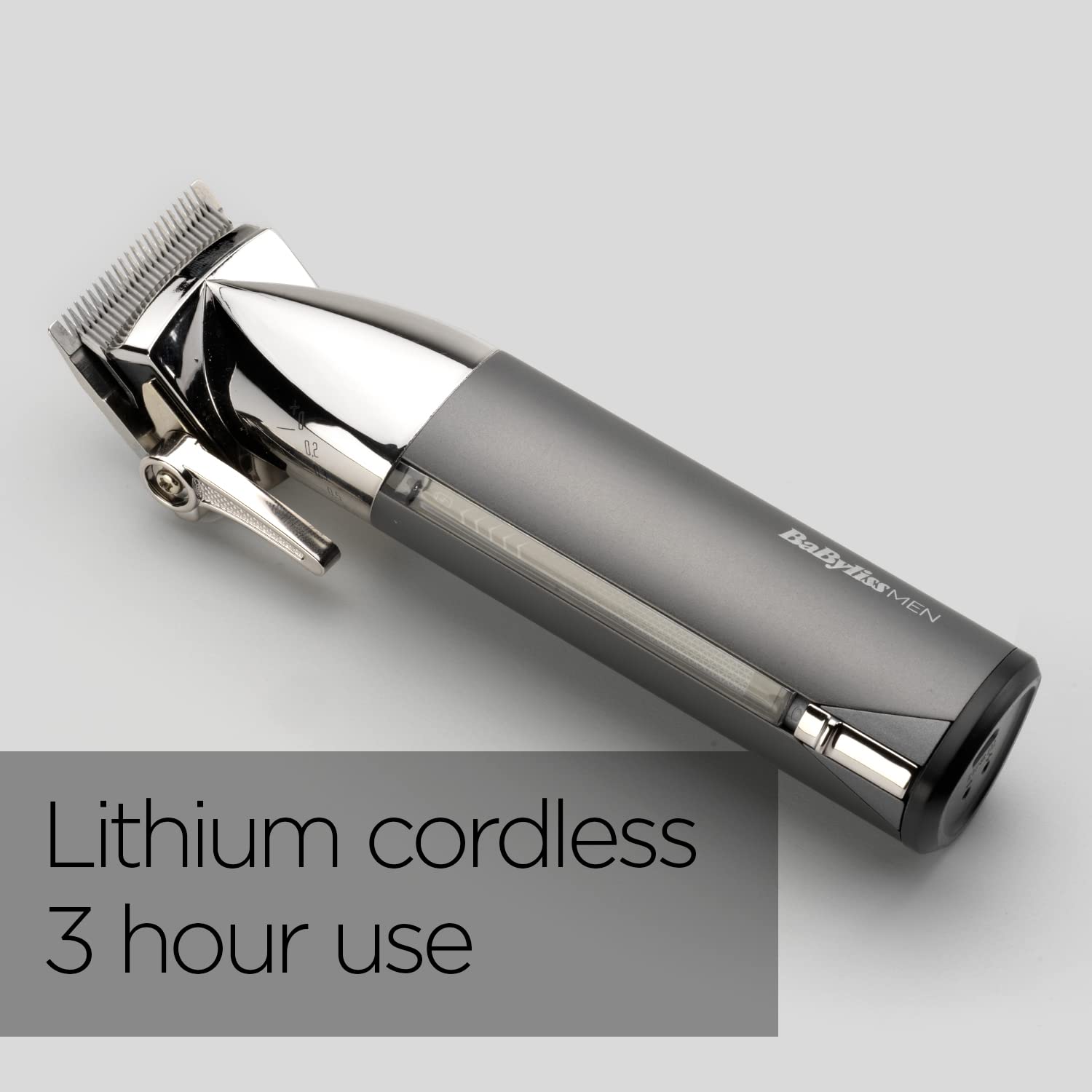 BaByliss Super-X Metal Lithium Cordless Hair Clipper