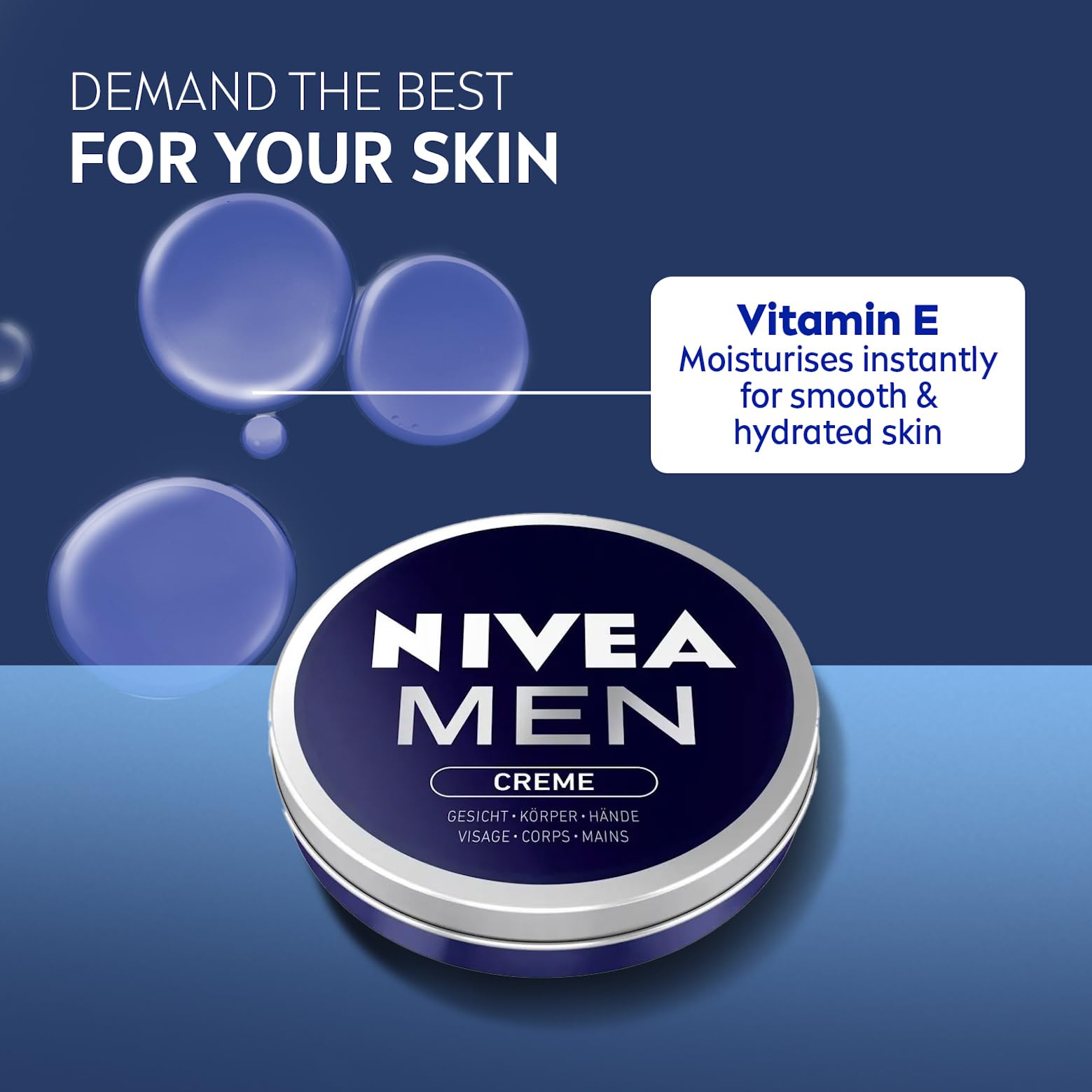 NIVEA Men Intensive Skin Care Cream - Pack of 5