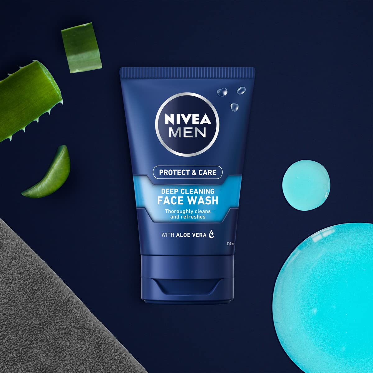 NIVEA MEN Deep Cleaning Face Wash 100ml