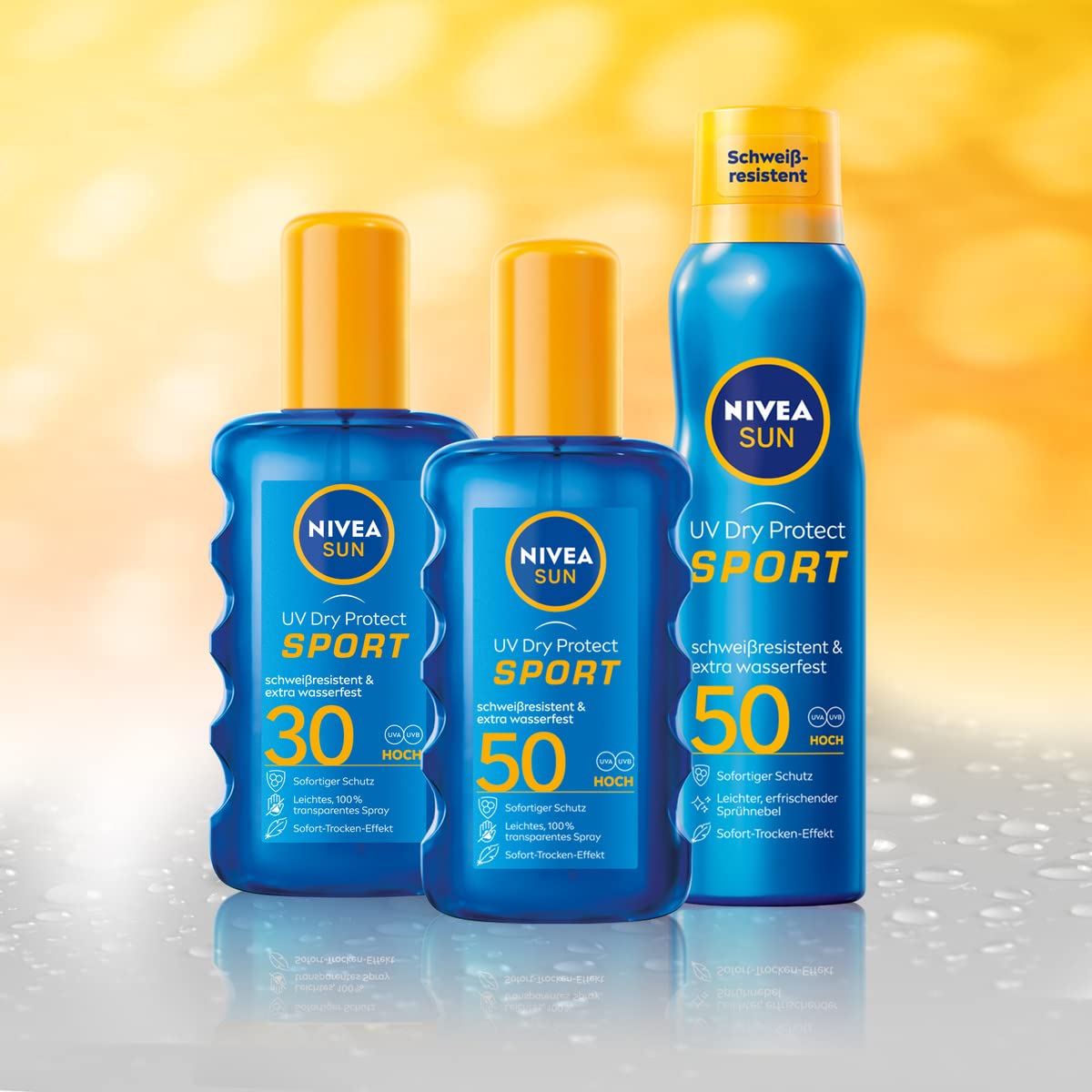 NIVEA Sun UV Dry Protect Sport Spray SPF 50