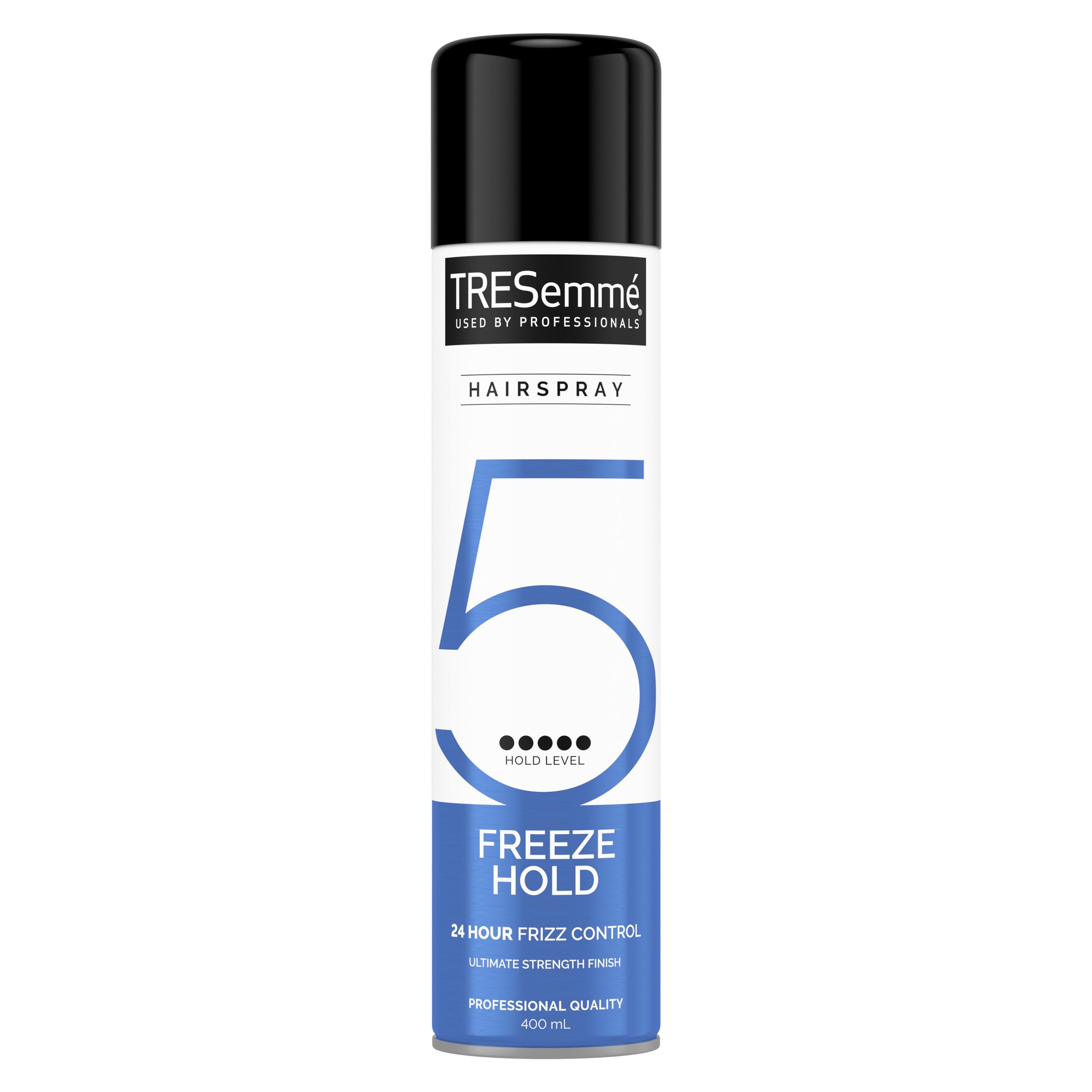 TRESemmé Freeze Hold Hairspray 24-hour frizz control for an ultimate strength finish 6x 400 ml