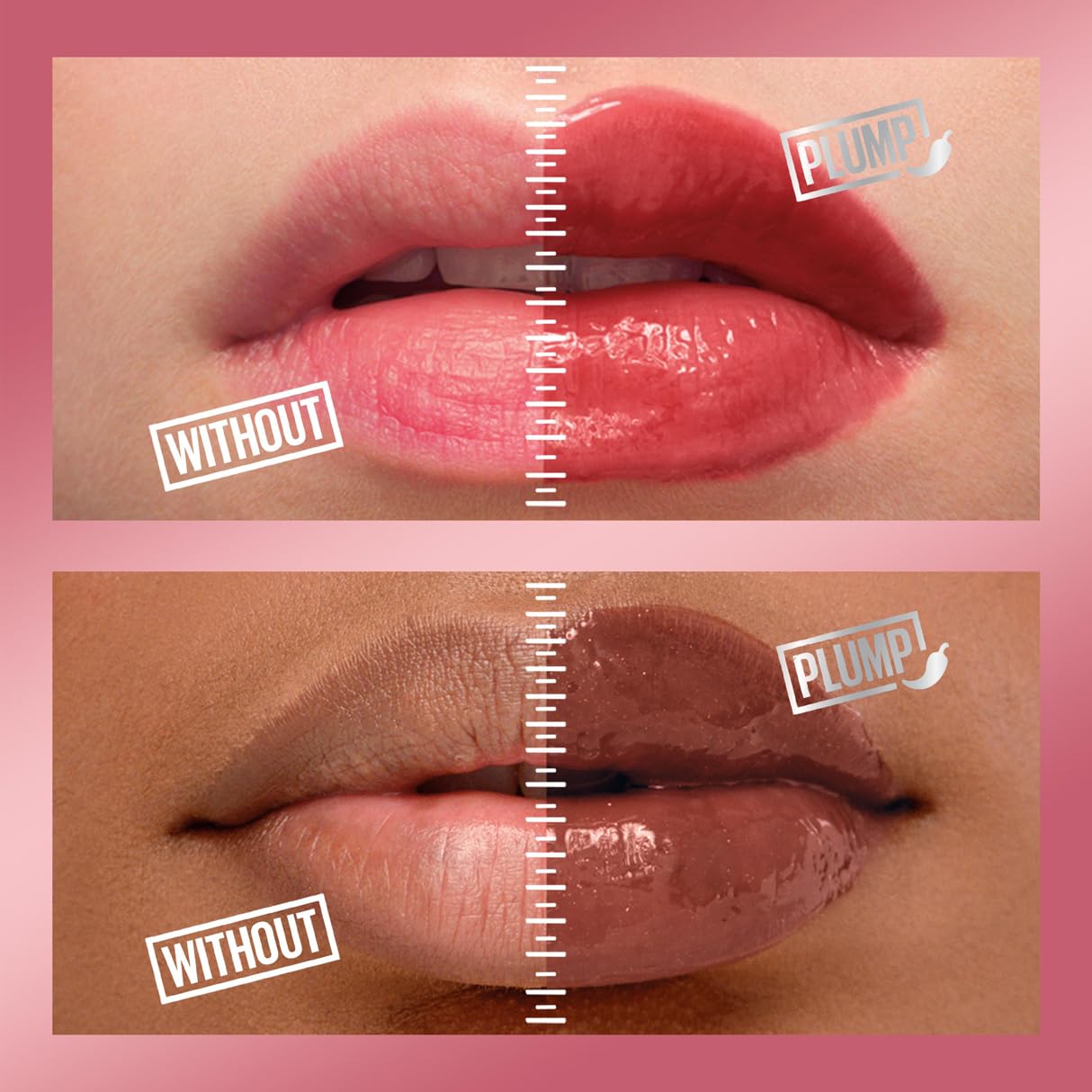 Maybelline Lifter Plump Lip Gloss - 001 Blush Blaze