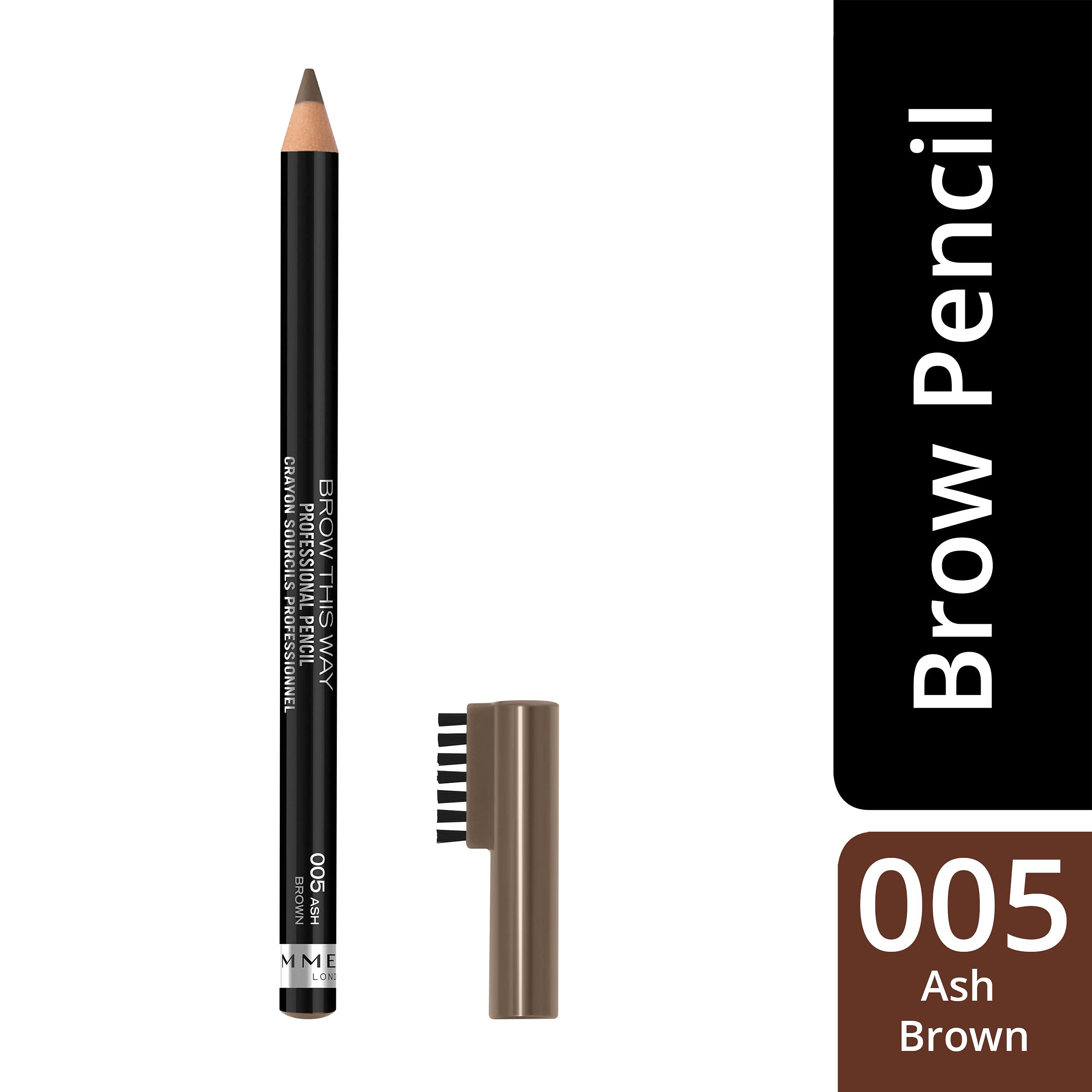 Rimmel London Brow This Way Pencil - Ash Brown