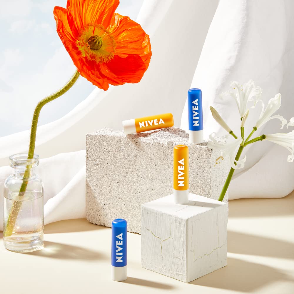 NIVEA Sun Protect Lip Balm SPF 30 - 24-Hour Hydration