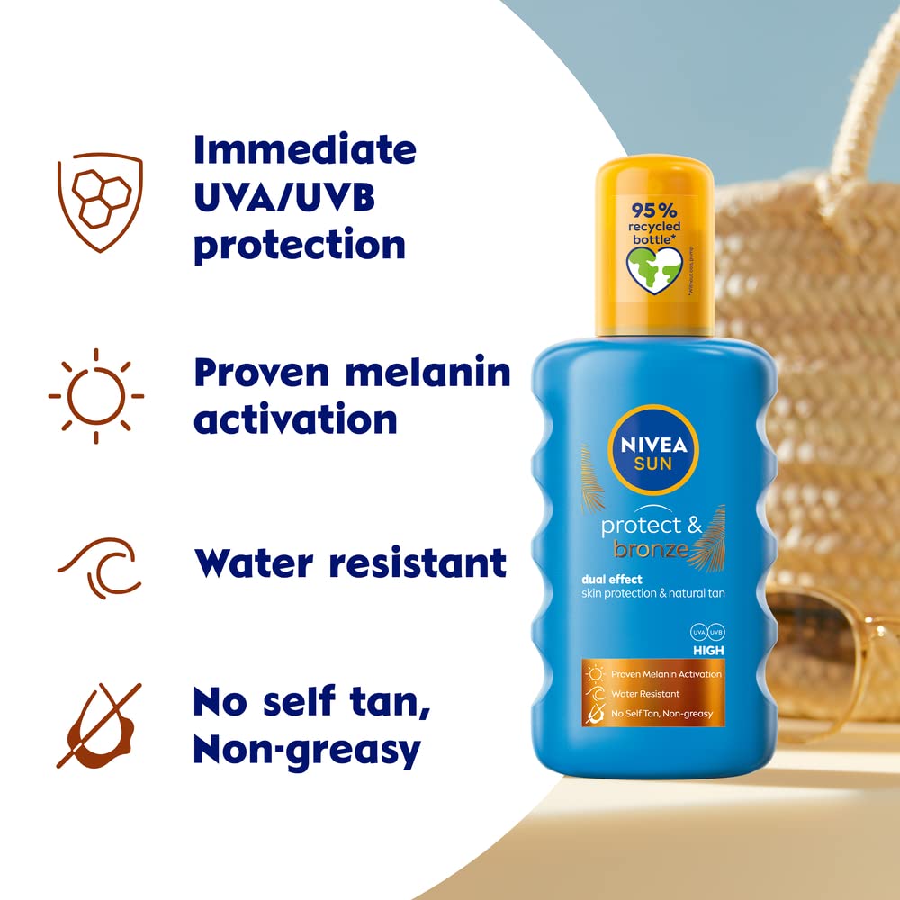 NIVEA SUN Protect & Bronze Spray SPF 30