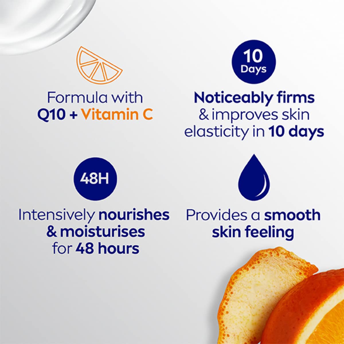 NIVEA Q10 Firming Body Lotion with Vitamin C, 400ml