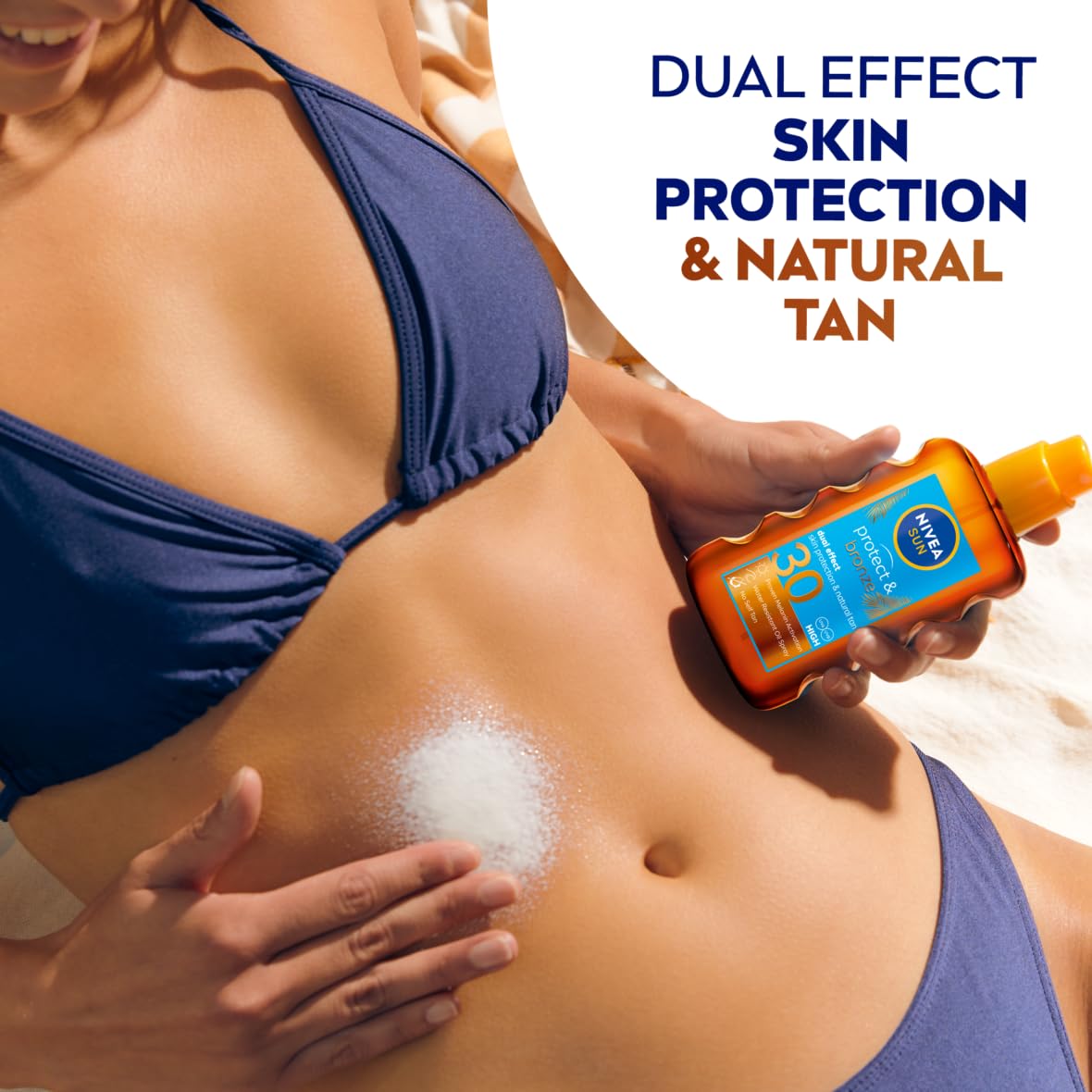 NIVEA SUN Protect & Bronze SPF 30 Oil Spray 200ml