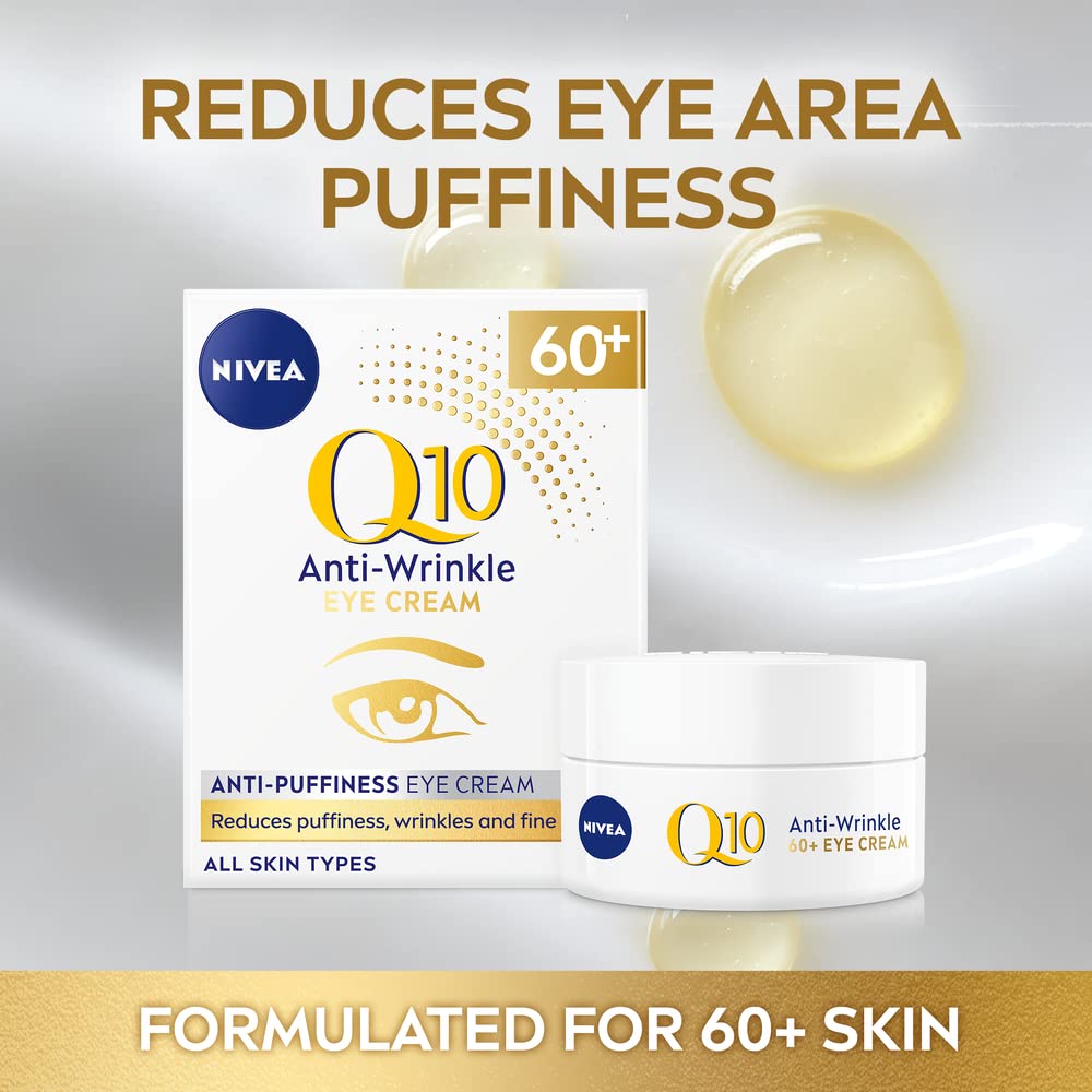 NIVEA Q10 60+ Anti-Puffiness Eye Cream