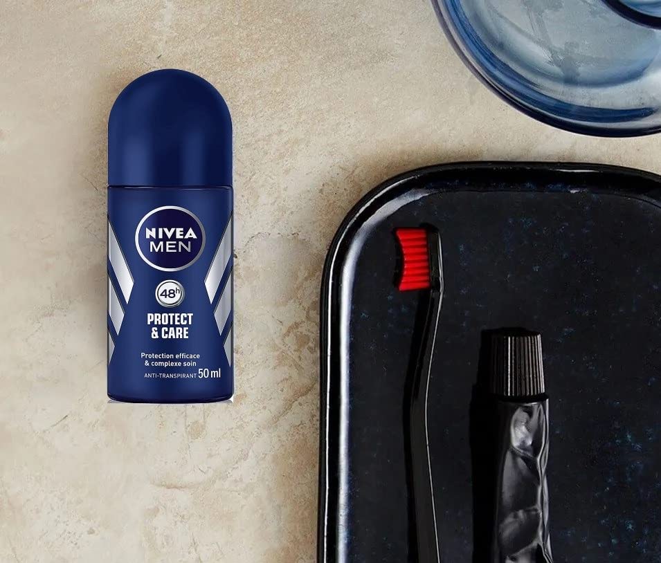 NIVEA MEN Protect&Care Roll-On Deodorant Duo