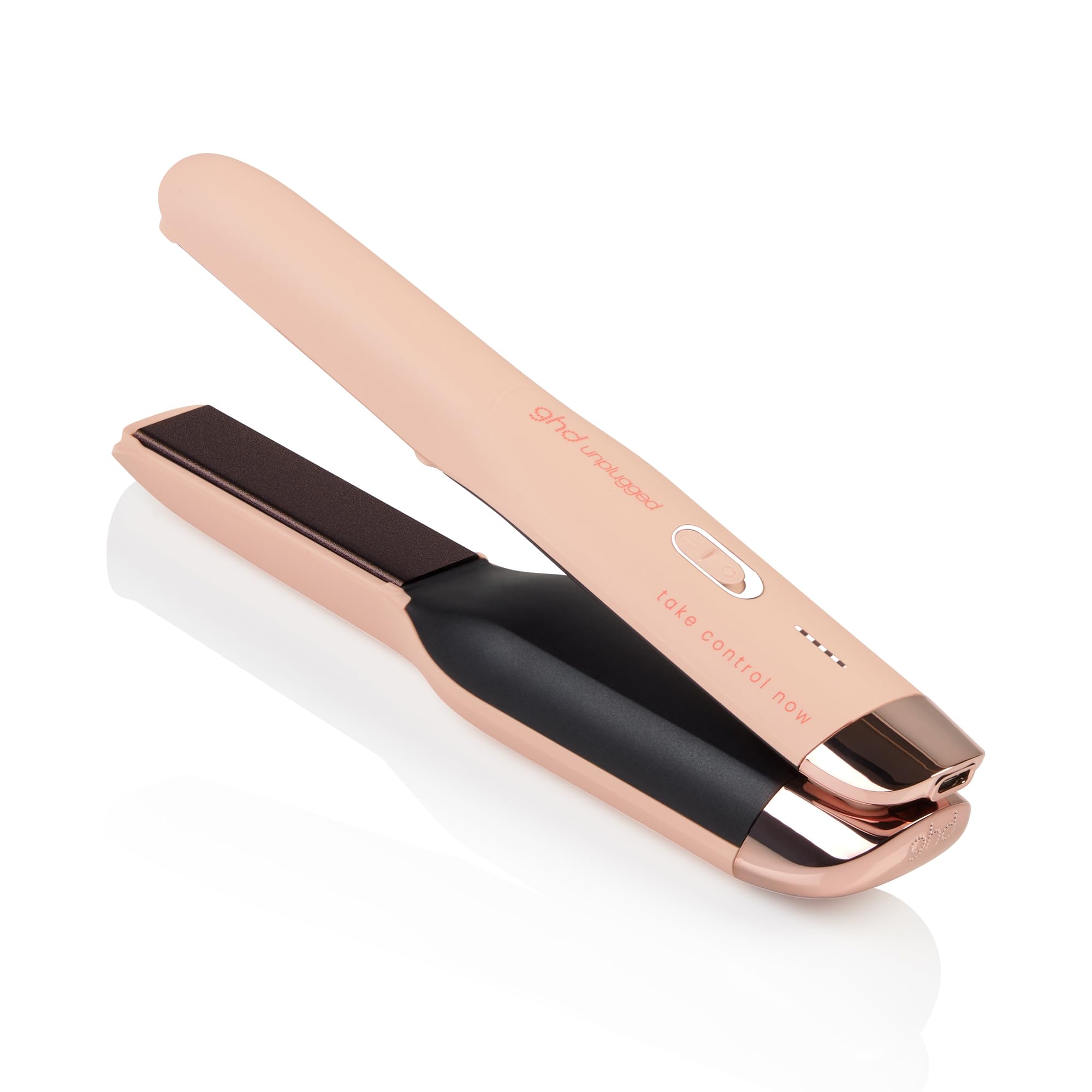 ghd Unplugged Pink Peach Wireless Styler