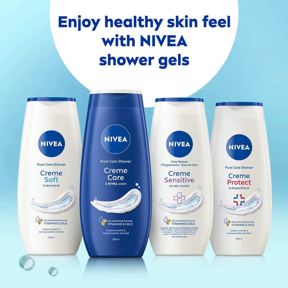 NIVEA Care Shower Creme Soft with Almond Oil 250 ml