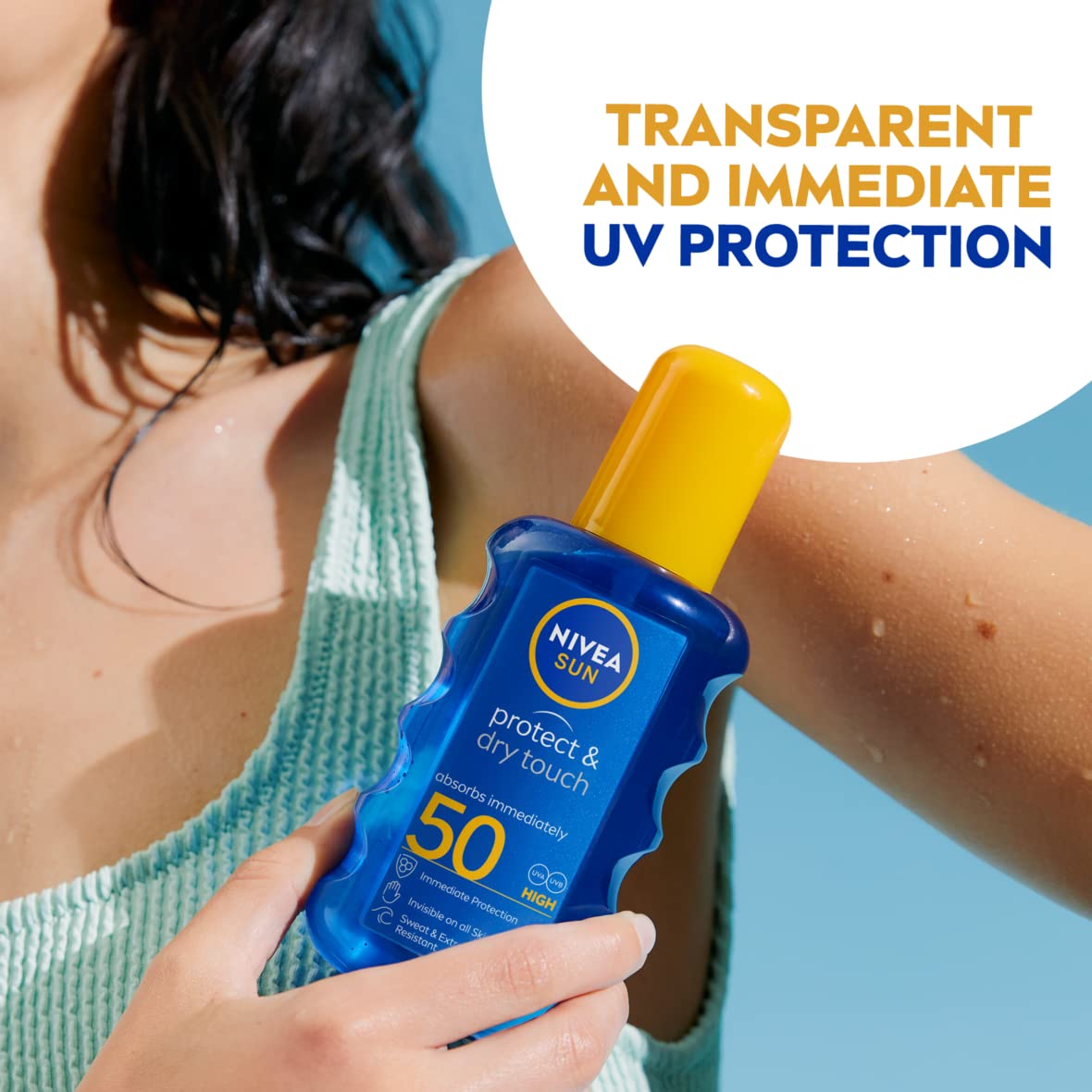 NIVEA SUN Protect & Dry Touch Invisible Spray SPF 50 - 200 ml