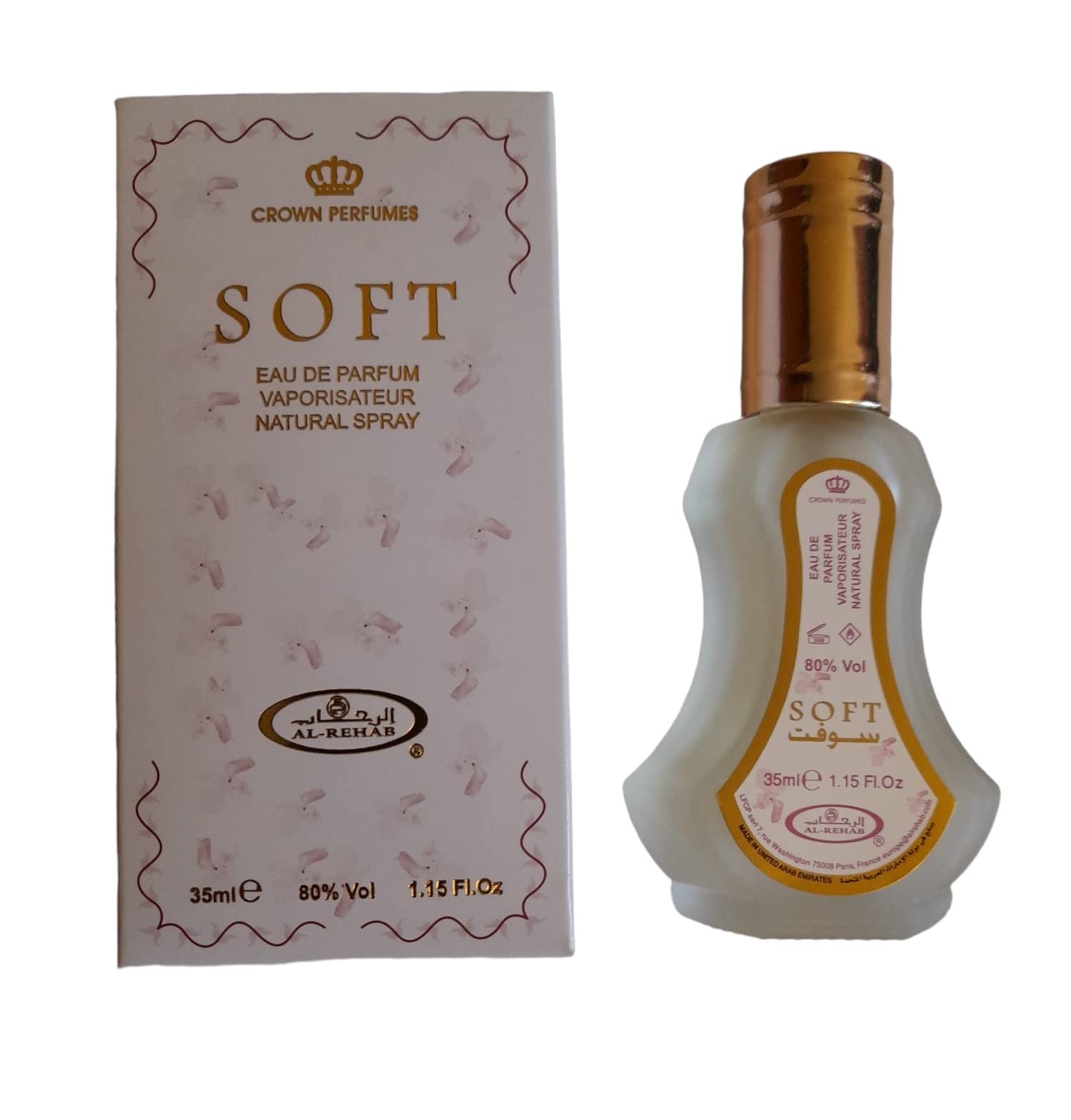 Soft Al Rehab Elegant Citrus & Floral Perfume Spray 35ml