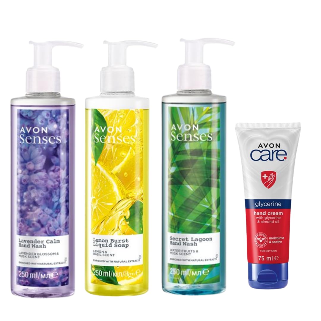 Avon Senses Nourishing Hand Wash & Cream Set