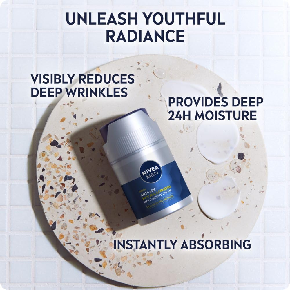 NIVEA MEN Anti-Age Hyaluron Moisturising Cream SPF15