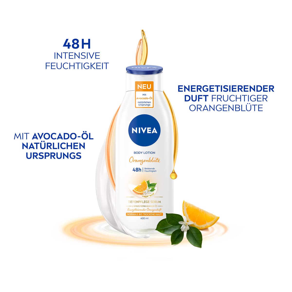 NIVEA Orange Blossom Body Lotion 400 ml