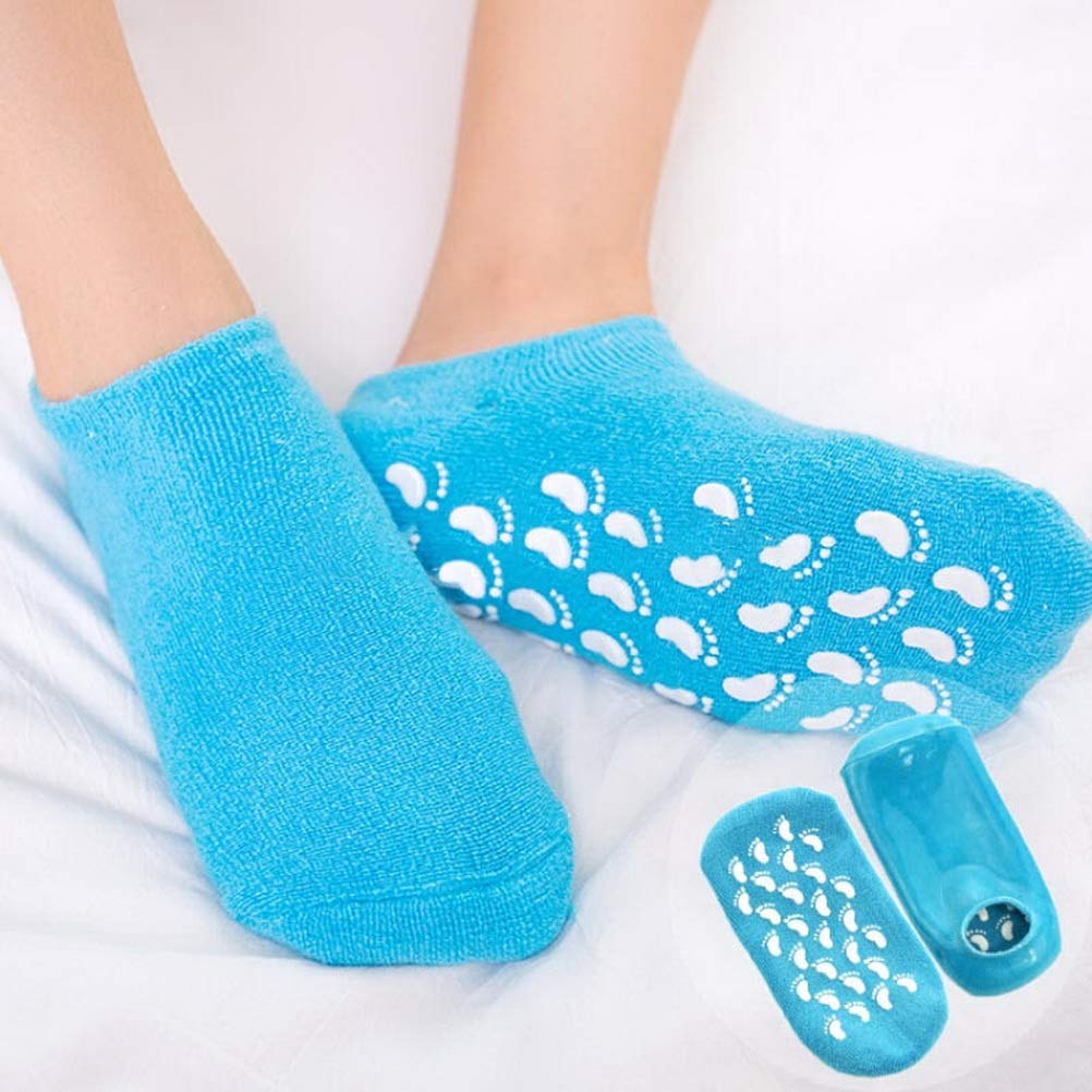 kuou Moisturising Gel Socks with Essential Oils for Soft Feet