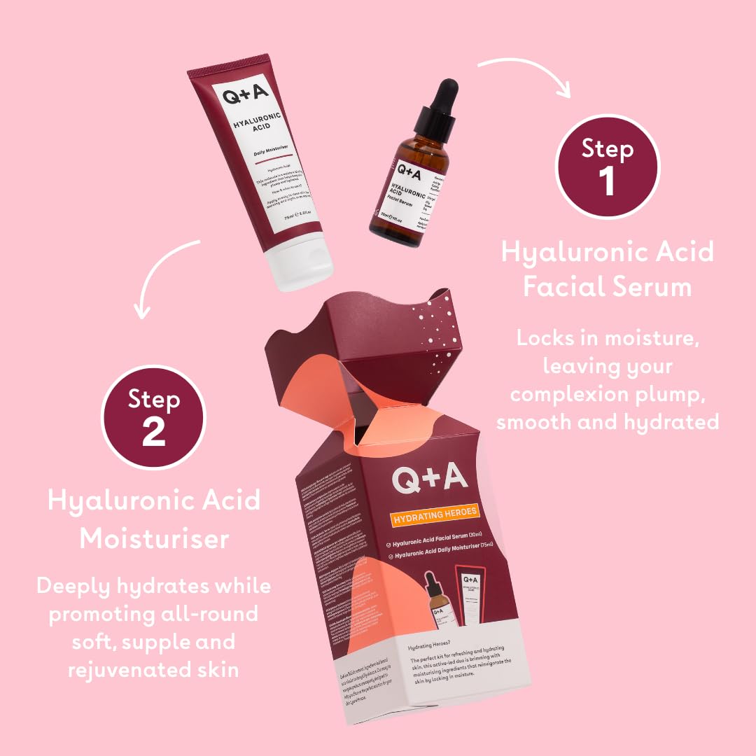 Q+A Hydrating Heroes Skincare Set