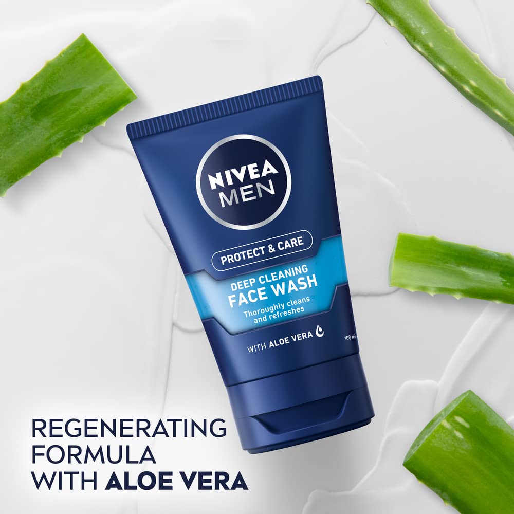 NIVEA MEN Deep Cleaning Face Wash 100ml