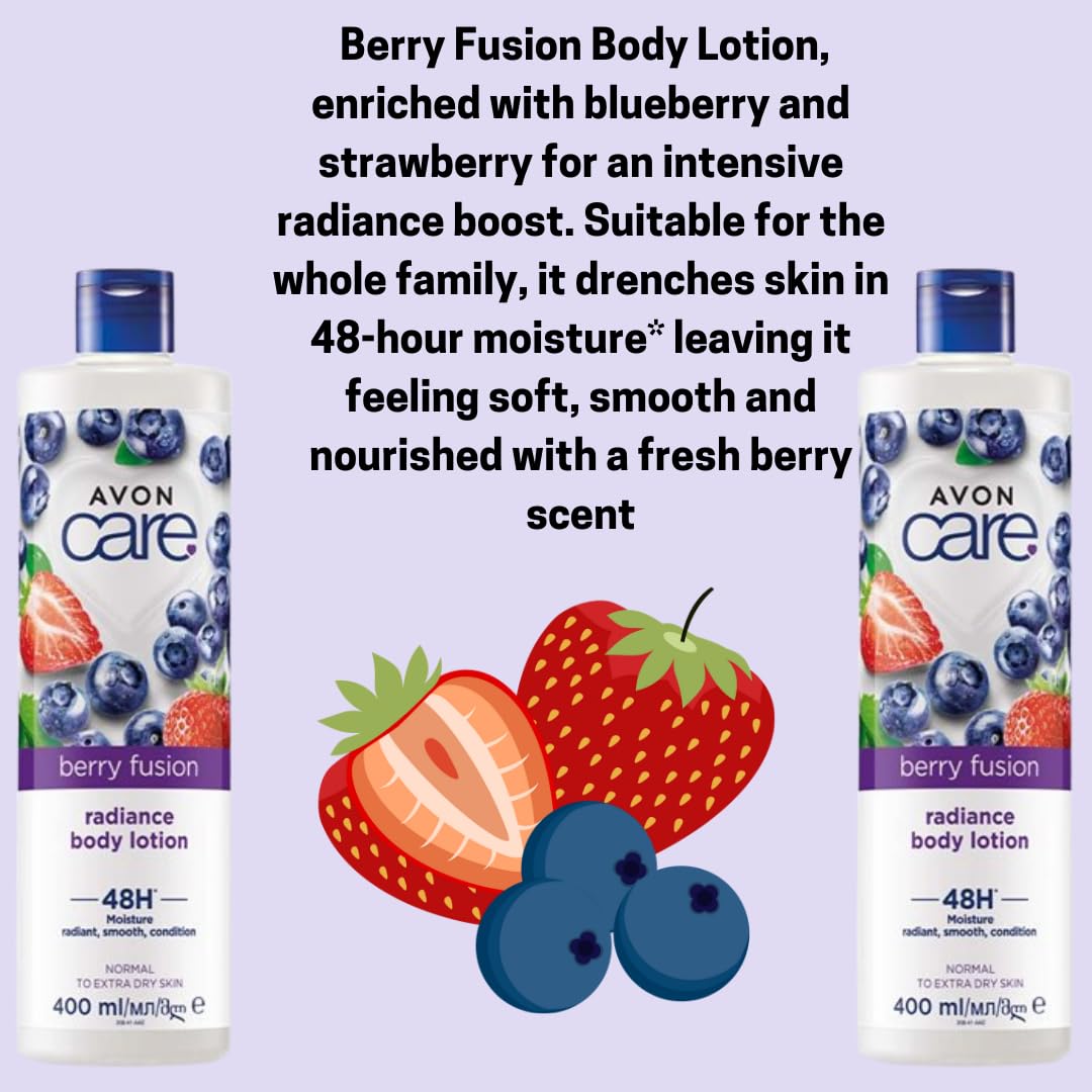 Berry Fusion Radiance Body Lotion Twin Pack - 2 x 400ml