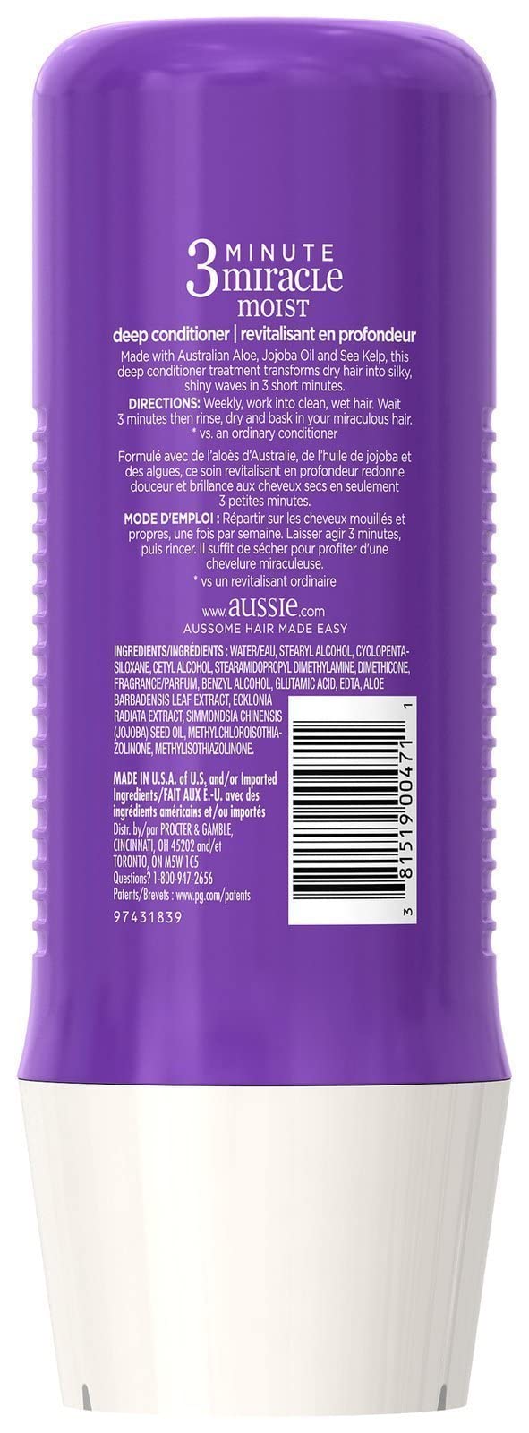 Aussie Moist 3 Minute Miracle Conditioner