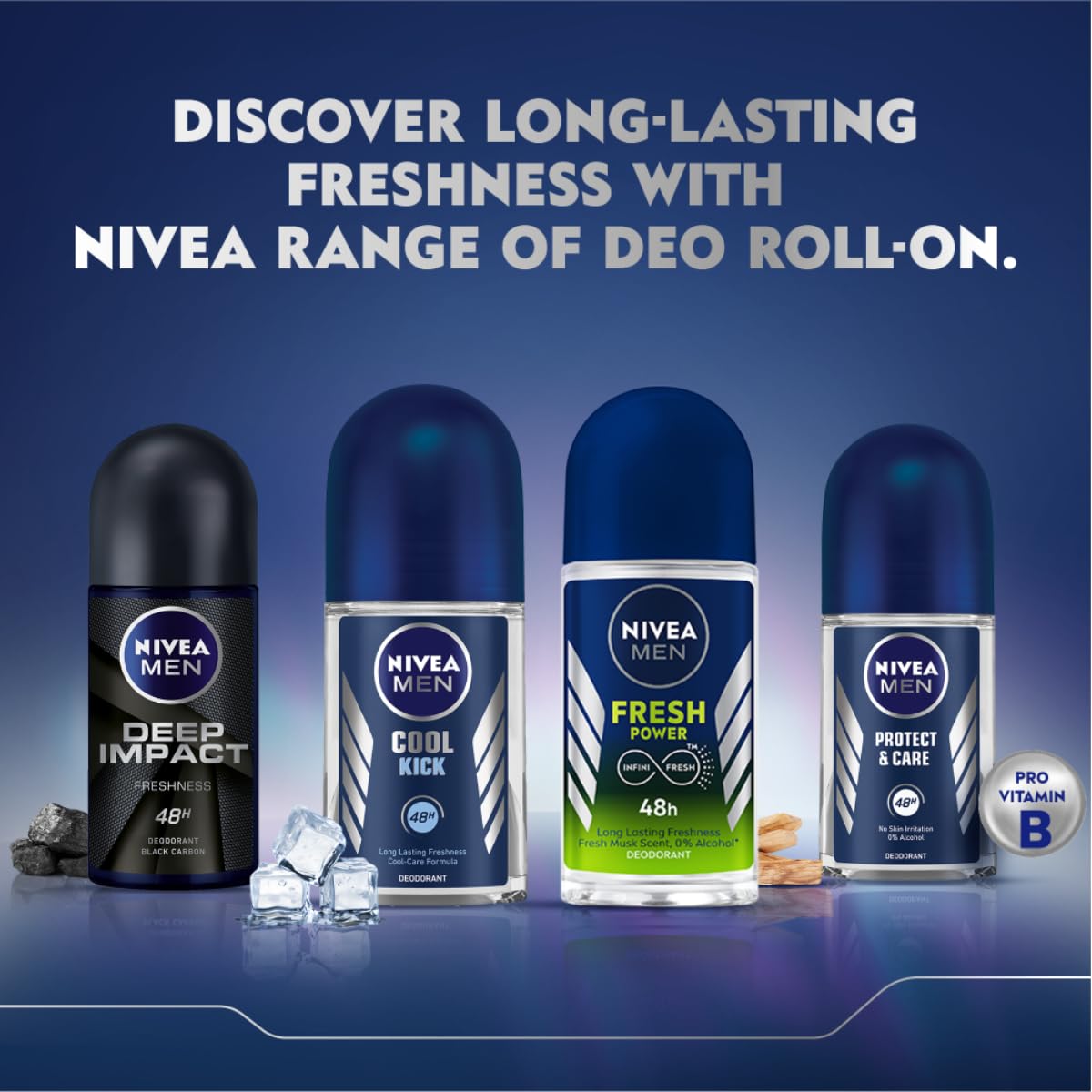 Nivea Fresh Active Roll On for Men 50ml