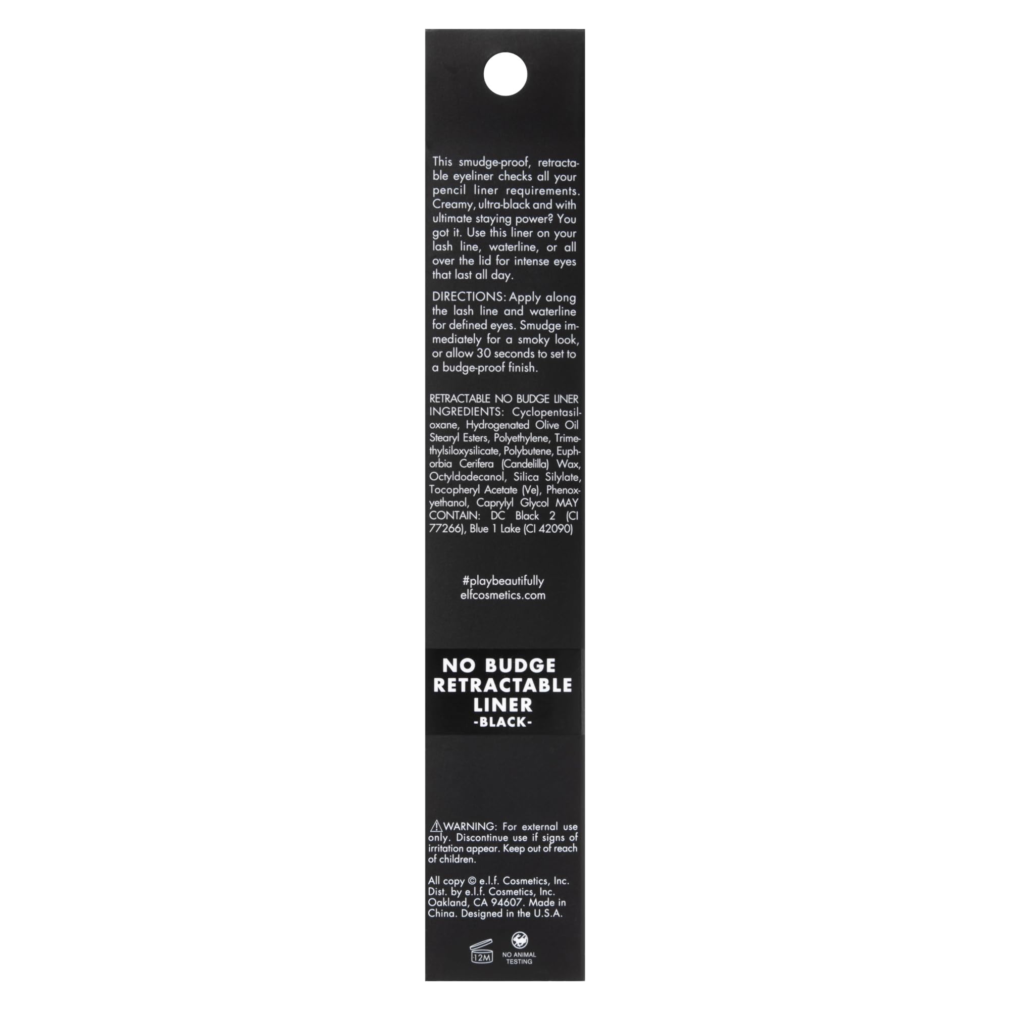 e.l.f. Retractable Eyeliner - Black