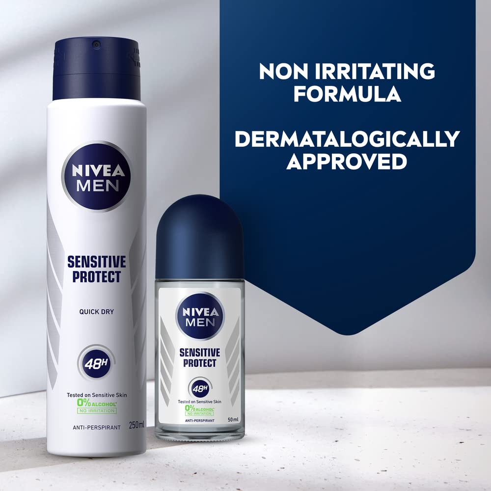 NIVEA MEN Sensitive Protect Anti-Perspirant Deodorant Spray 250ml