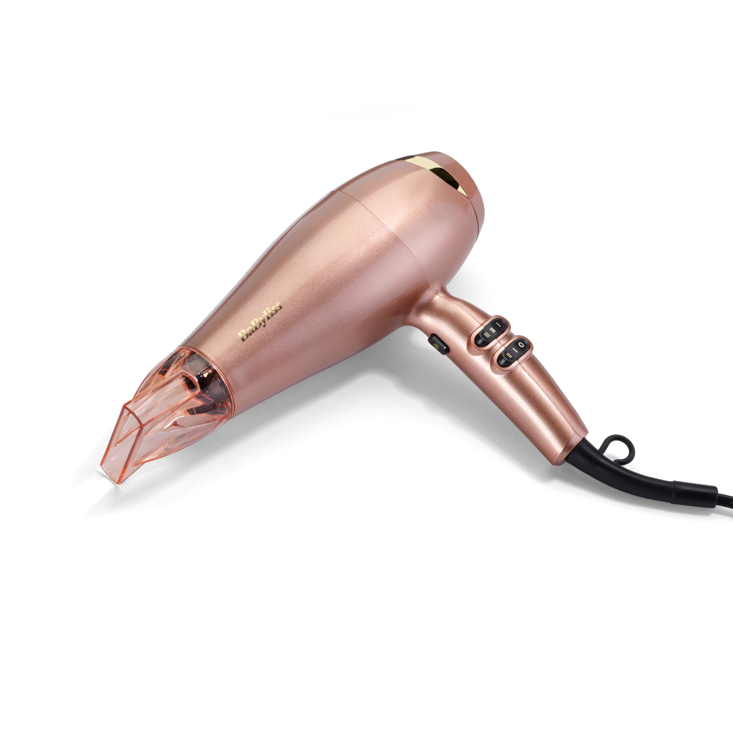 BaByliss Rose Gold 2100W Ionic Hair Dryer