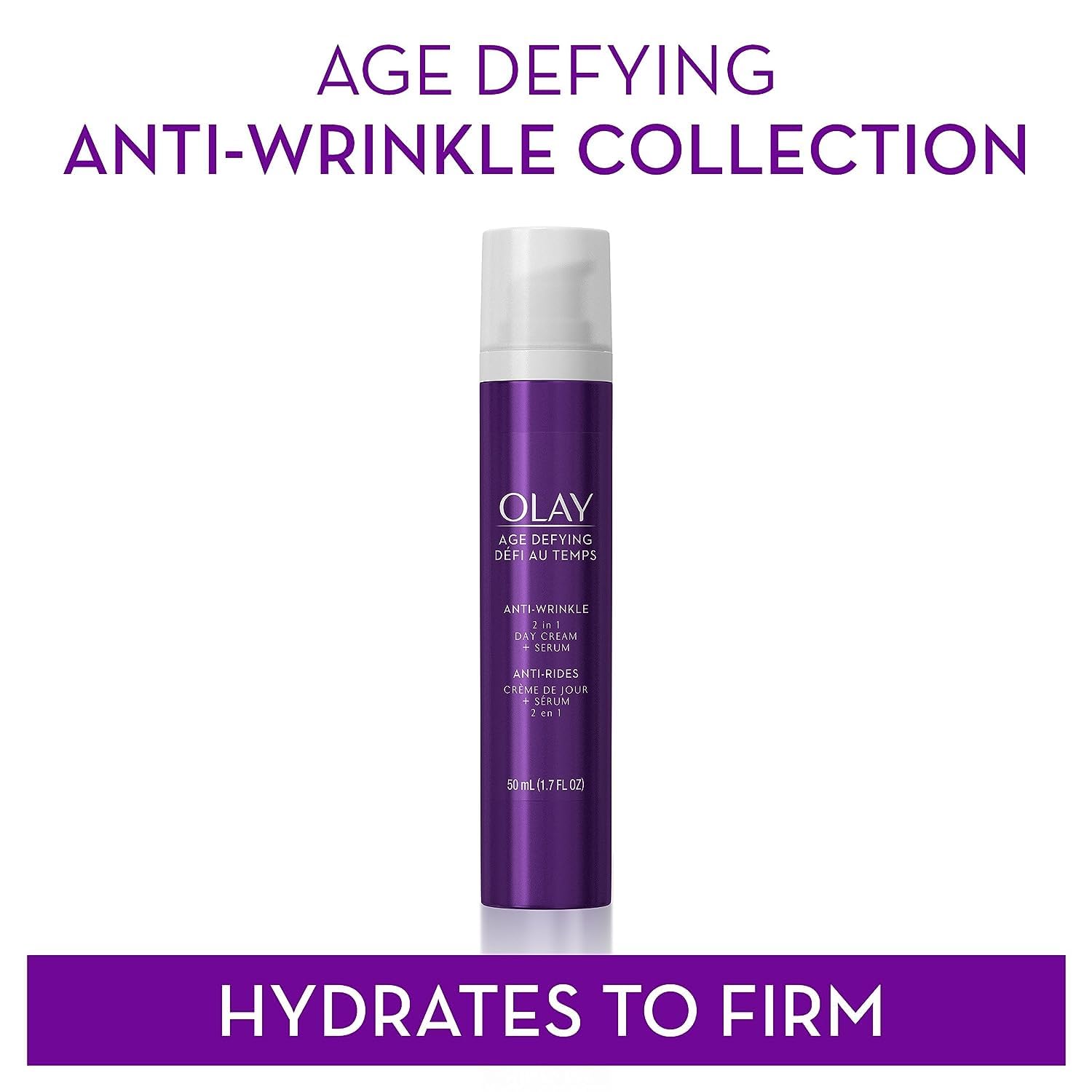 Olay Age Defying Anti-Wrinkle 2-in-1 Cream & Serum