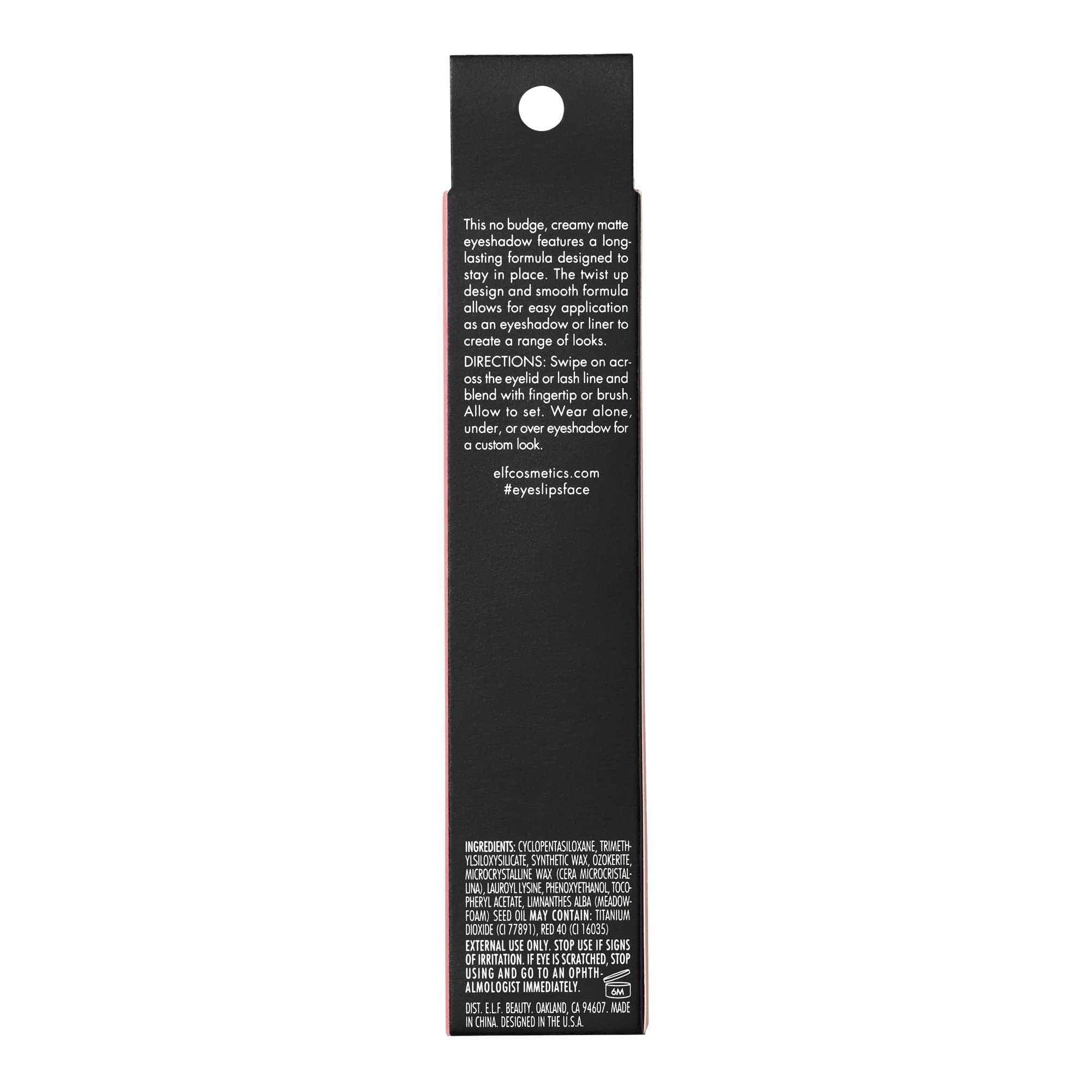 e.l.f. No Budge Matte Eyeshadow Stick - Groovy