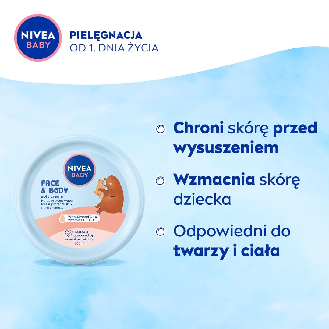 NIVEA BABY Nourishing Face & Body Care Cream