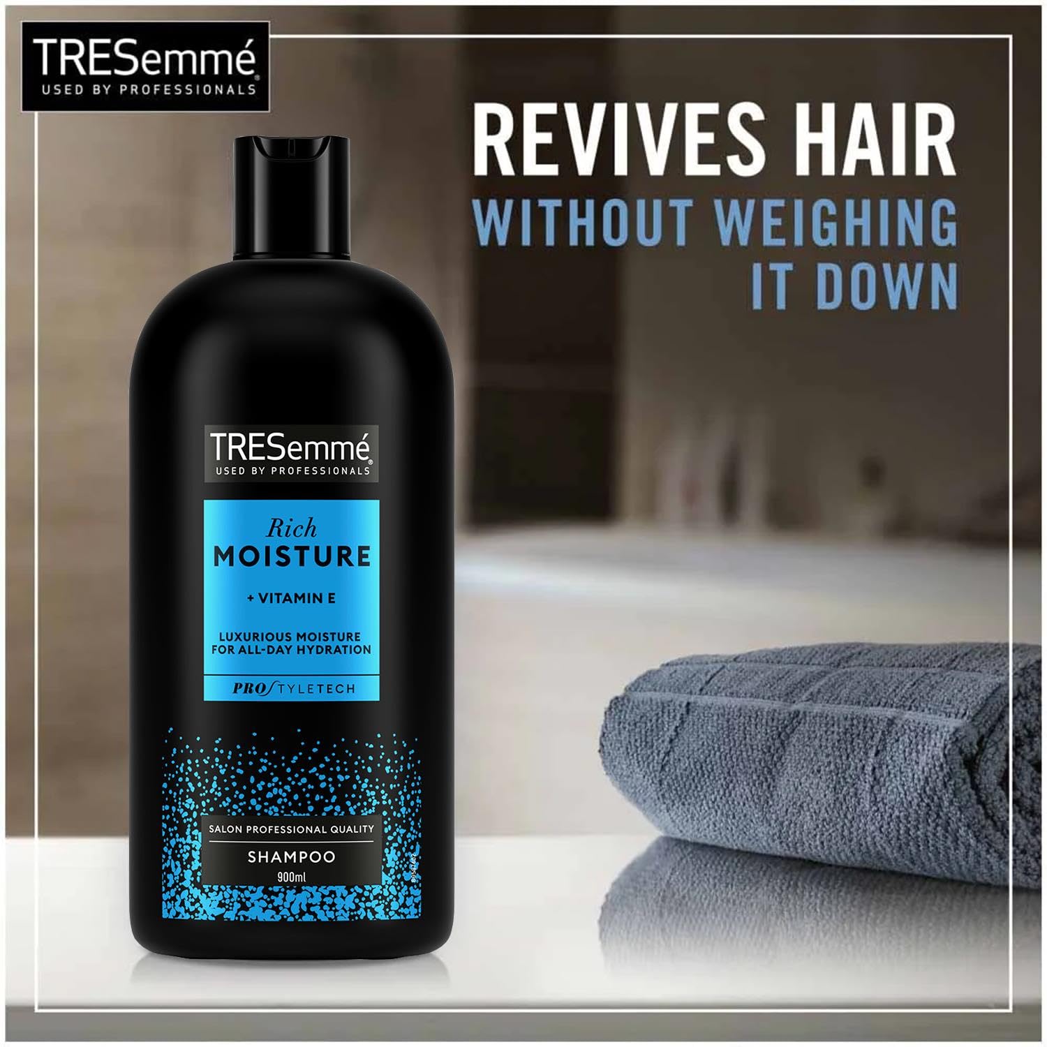 TRESemmé Moisture Rich Luxurious Moisture Shampoo, 900ml
