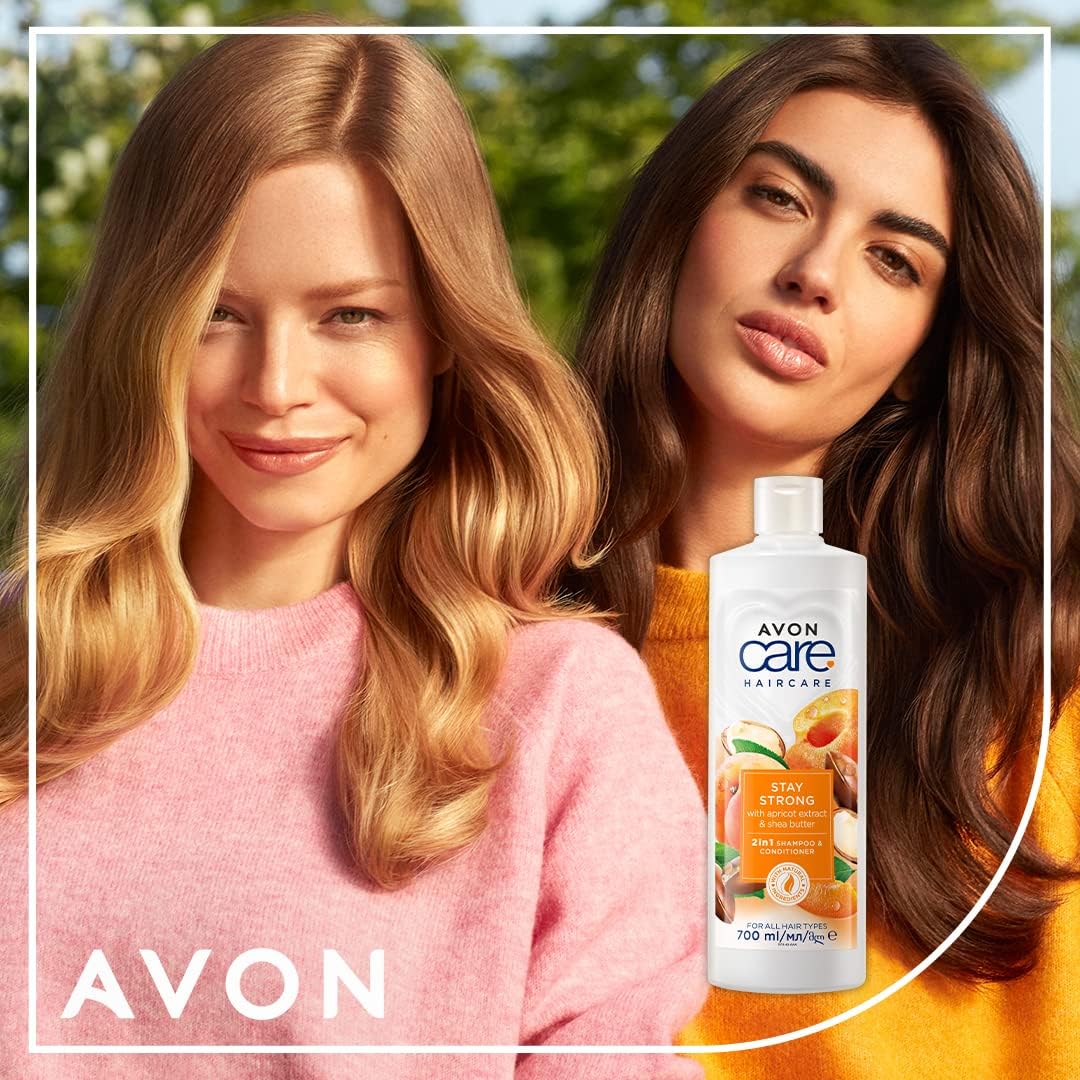 Avon Care Stay Strong 2-in-1 Shampoo & Conditioner 700ml