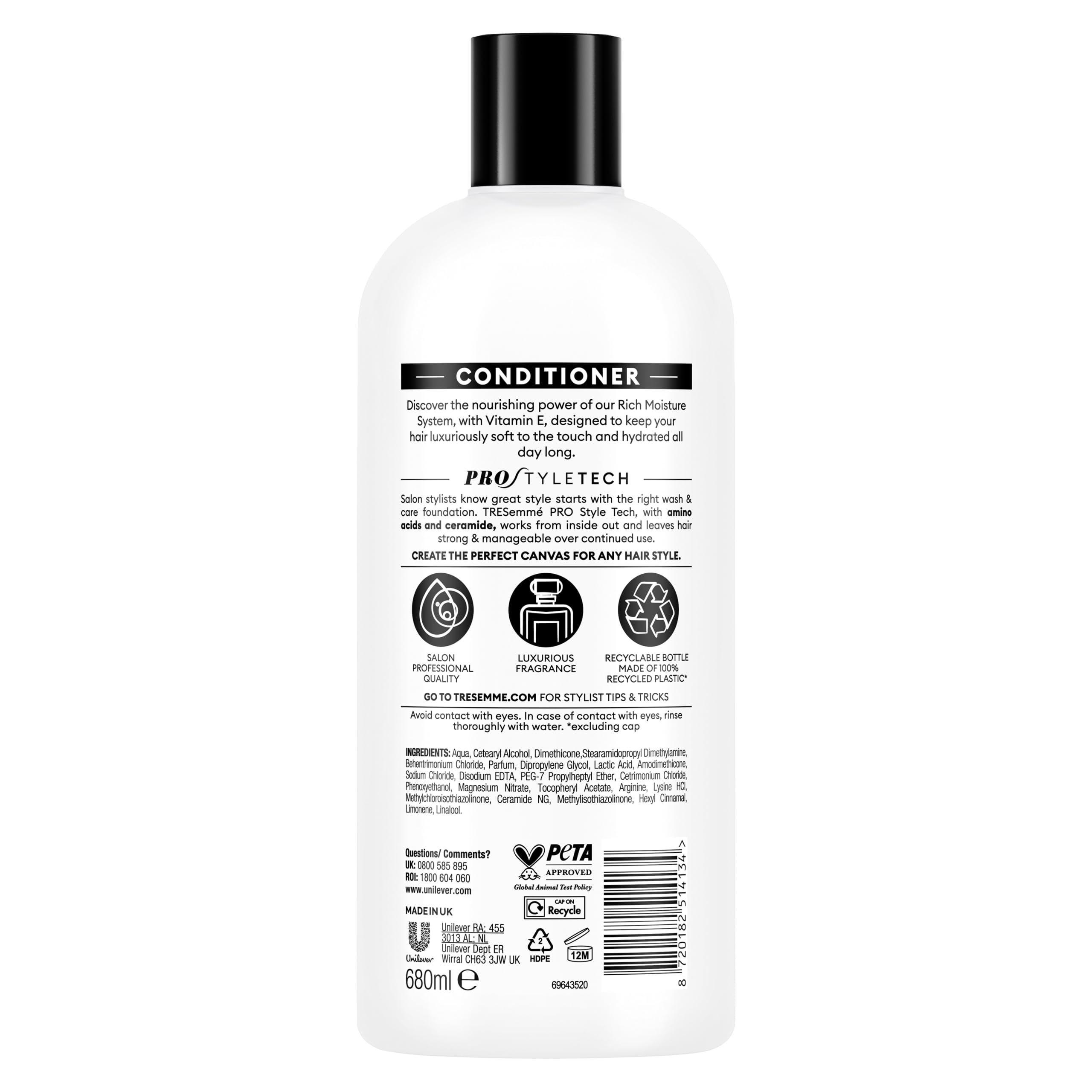 TRESemmé Rich Moisture luxurious moisture 1xShampoo 680 ml + TRESemmé Rich Moisture 1xConditioner 680 ml & TRESemme Rich Moisture 1xHair Mask rinse-out hair treatment 440 ml 3 piece