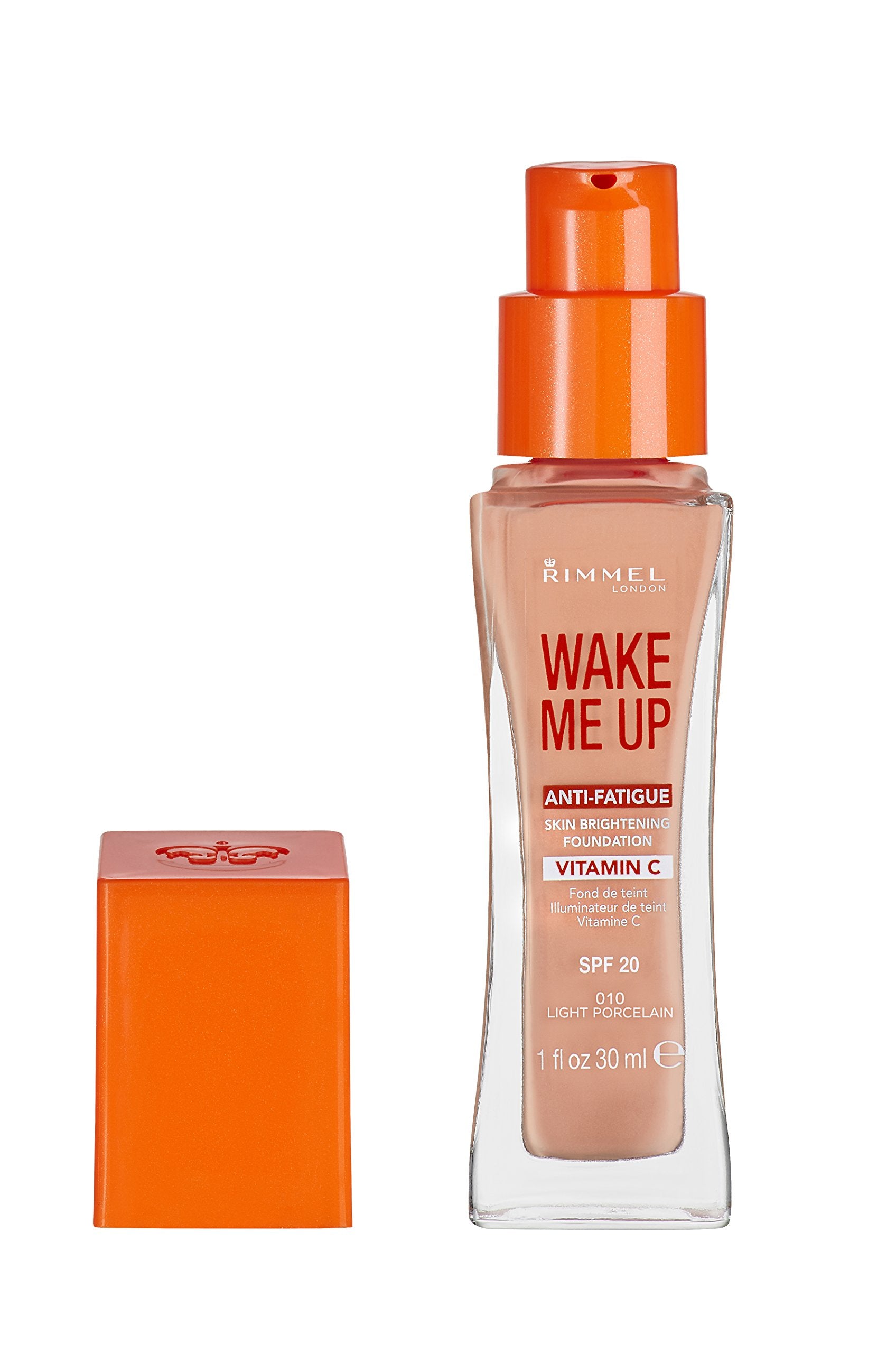 Rimmel London Wake Me Up Foundation - Light Porcelain, 30 ml