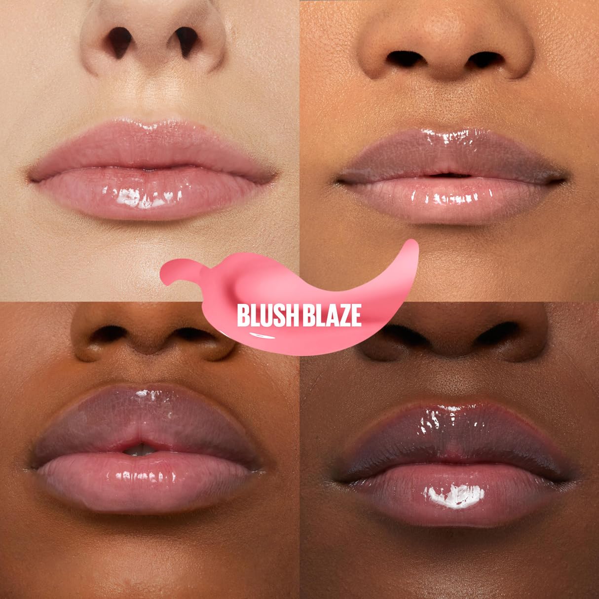 Maybelline Lifter Plump Lip Gloss - 001 Blush Blaze