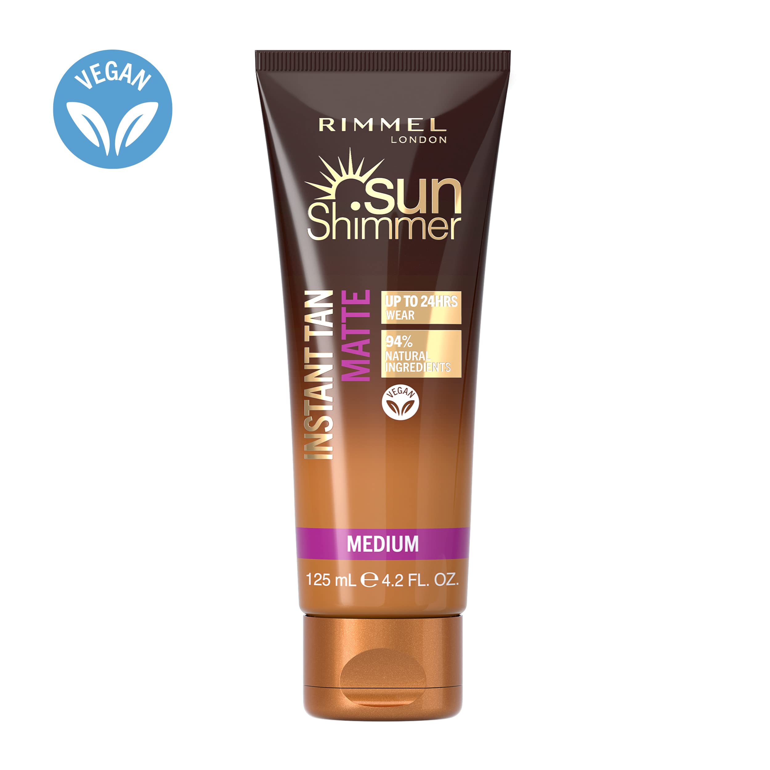 Rimmel Sunshimmer Water Resistant Instant Tan - Medium Matte