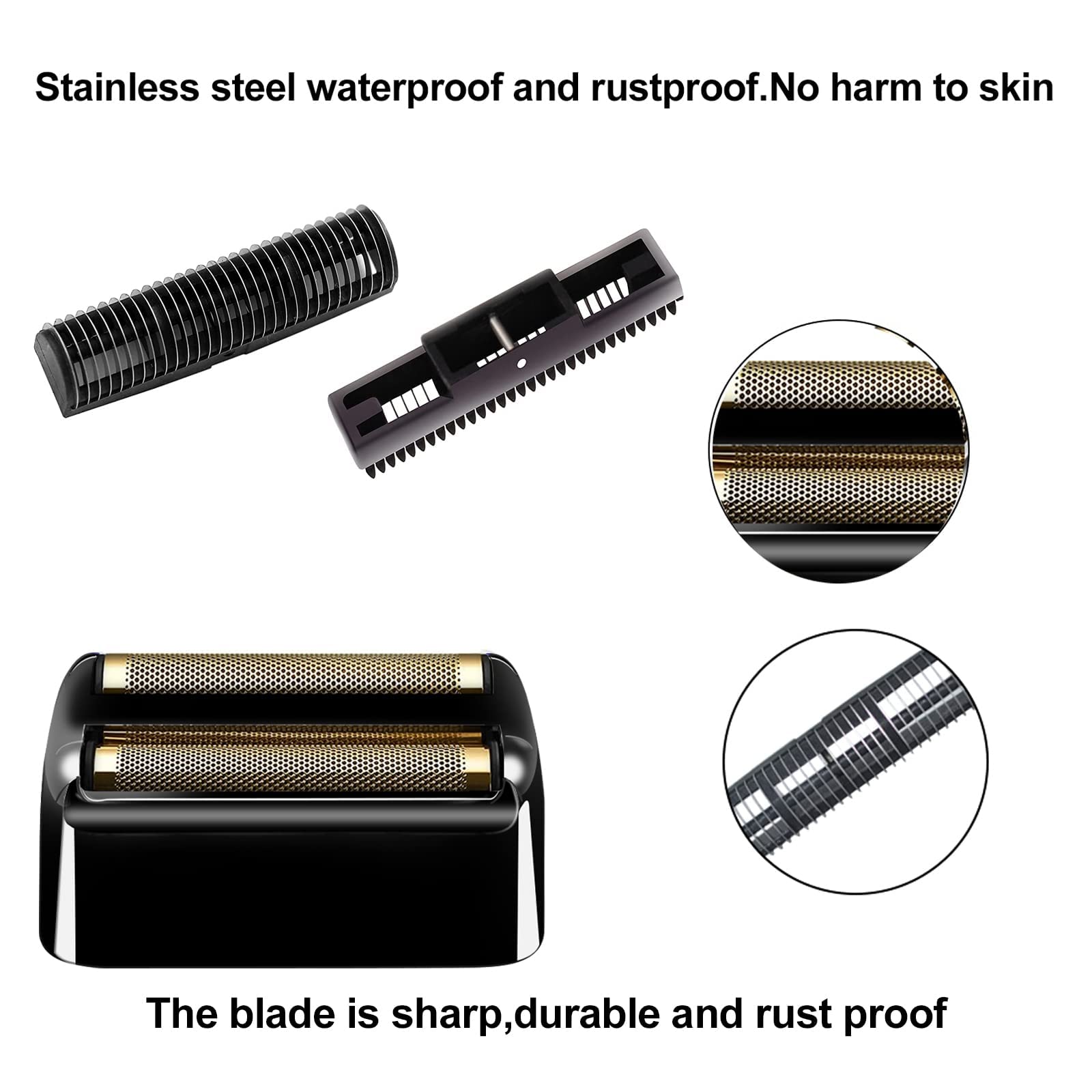 Cosyonall Replacement Foil and Cutters for BaBylissPRO Shaver FXFS2