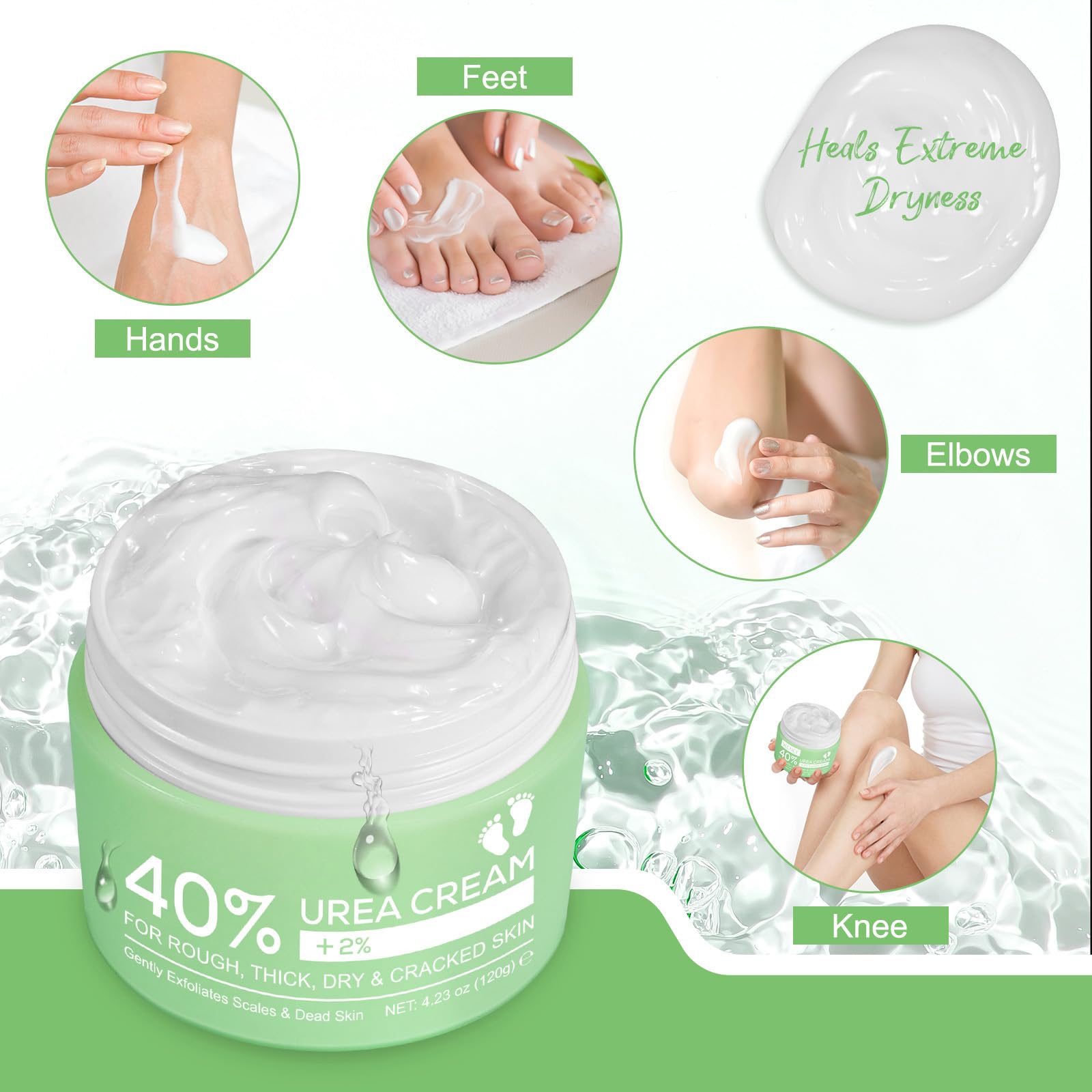 Advanced Urea Foot Cream 40% - Deep Hydration & Repair