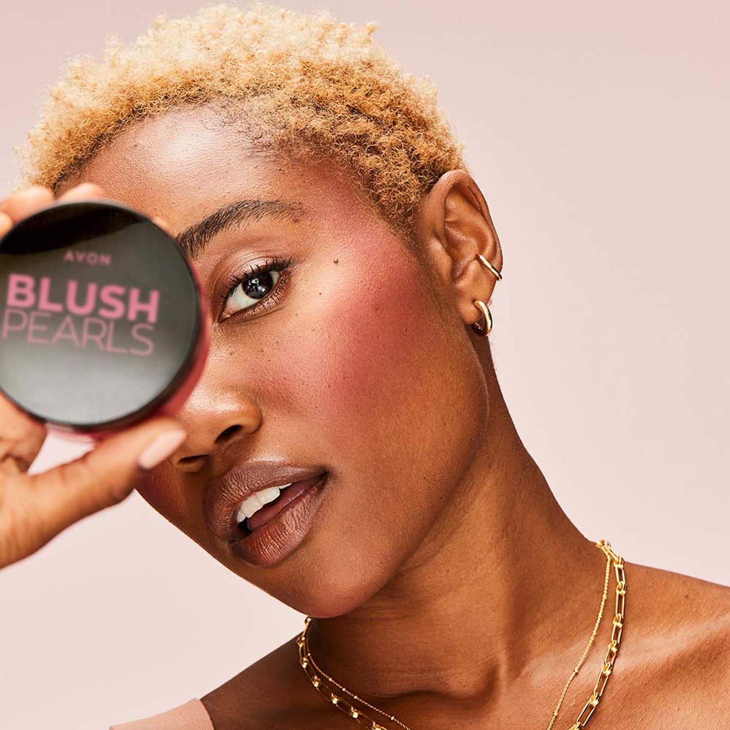 Avon Blush Pearls Warm Blusher 28g