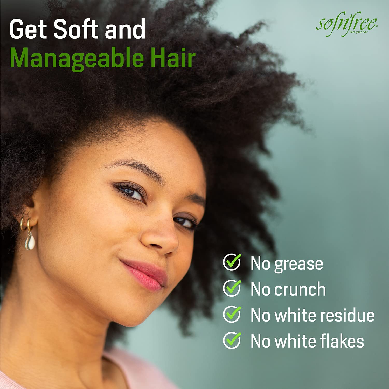Sof N Curl Lotion with Vitamin E and Panthenol 2-in-1 Activator for smooth & glossy curls, 750 ml