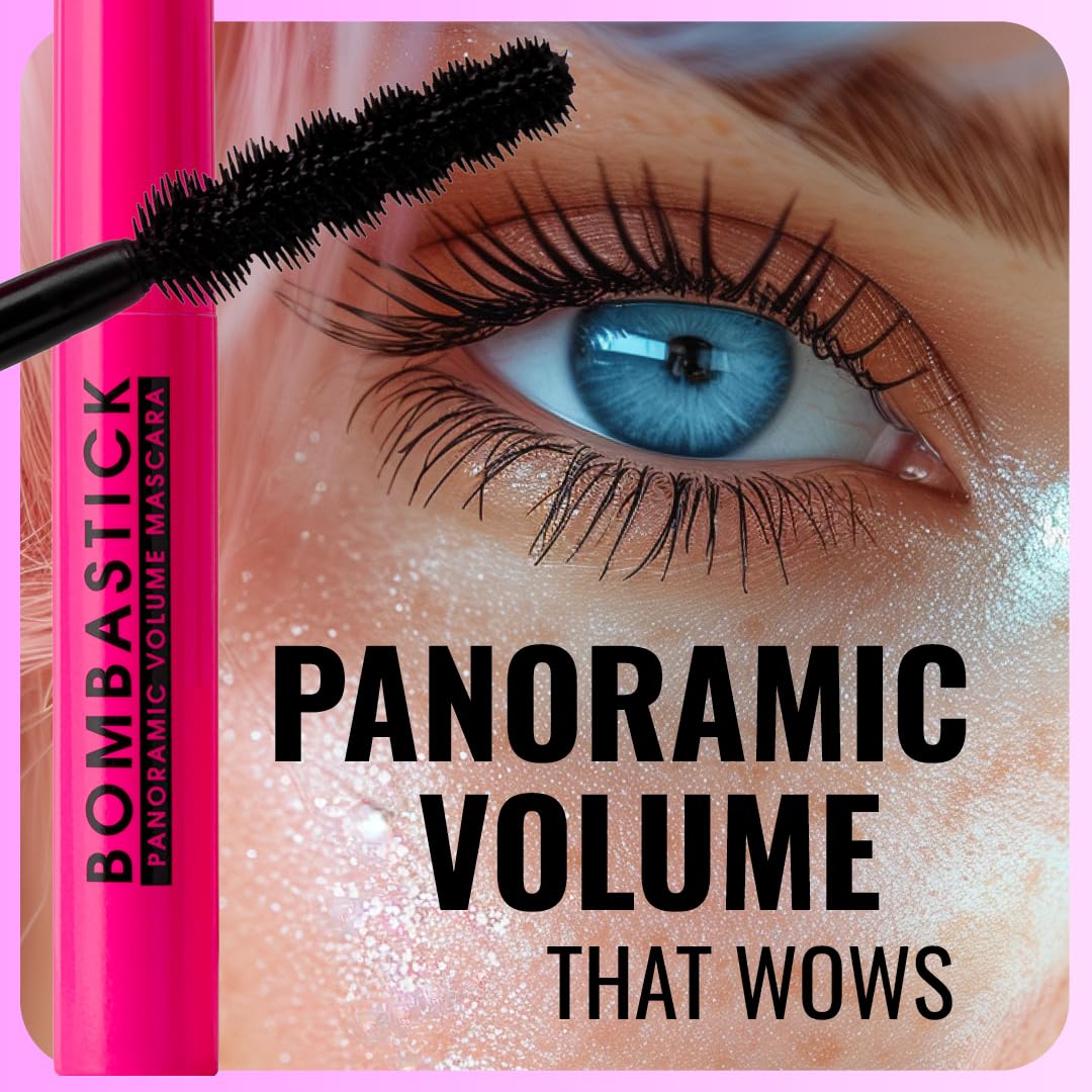 Dermacol Bombastick Mascara - Panoramic Volume & Lengthening