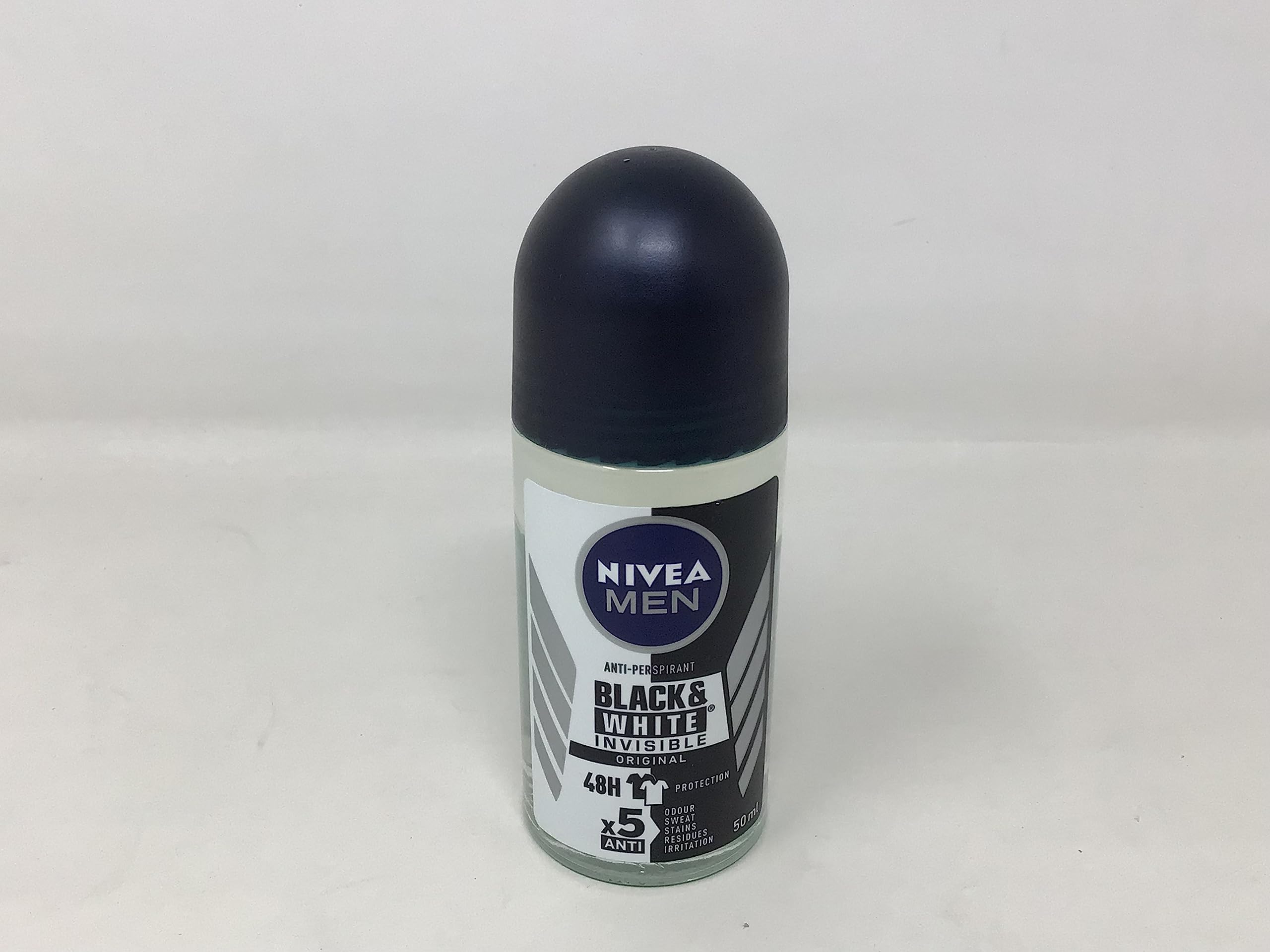 Nivea for Men Invisible B&W Power Roll-On Deodorant 3 Pack