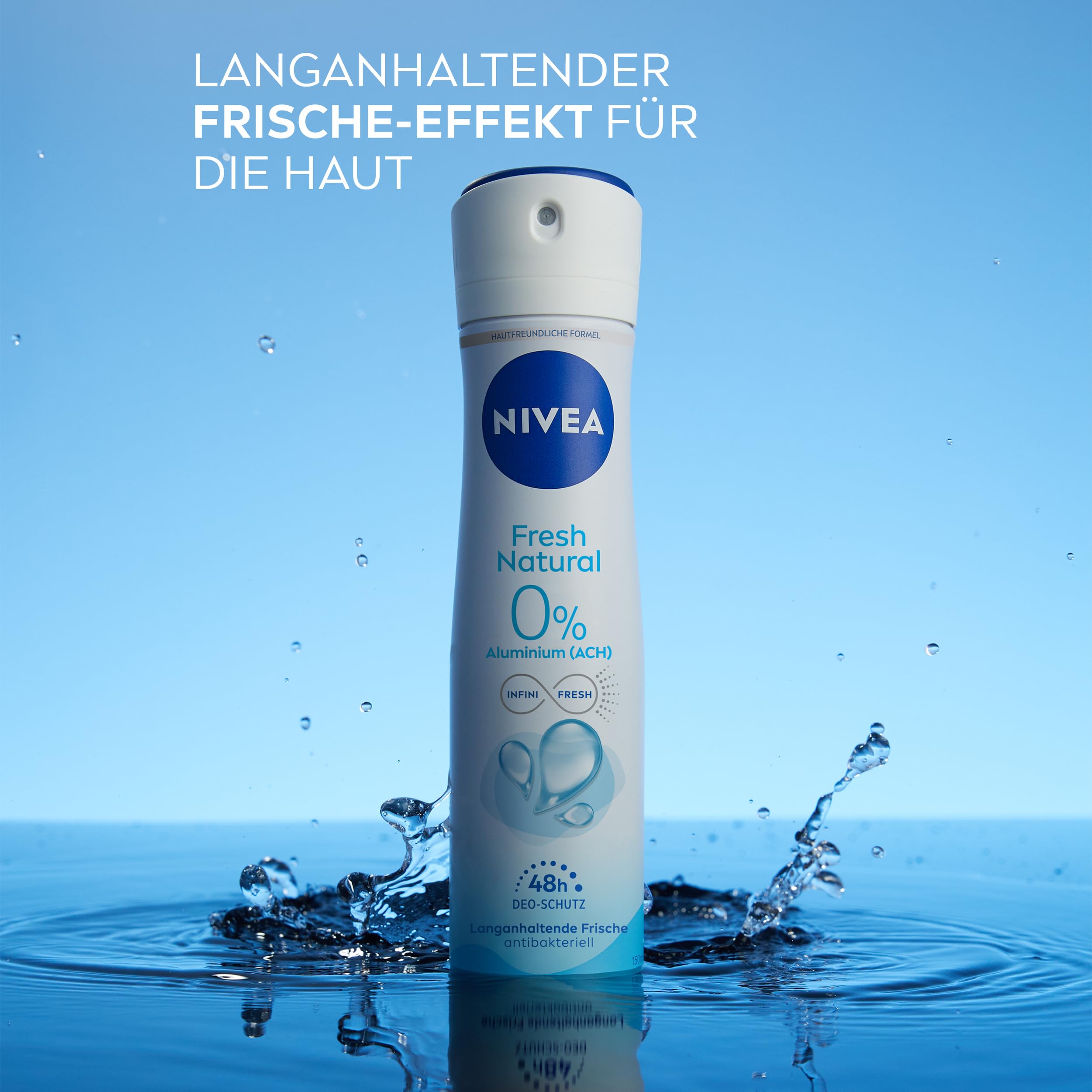 NIVEA Fresh Natural Deodorant Spray 150ml