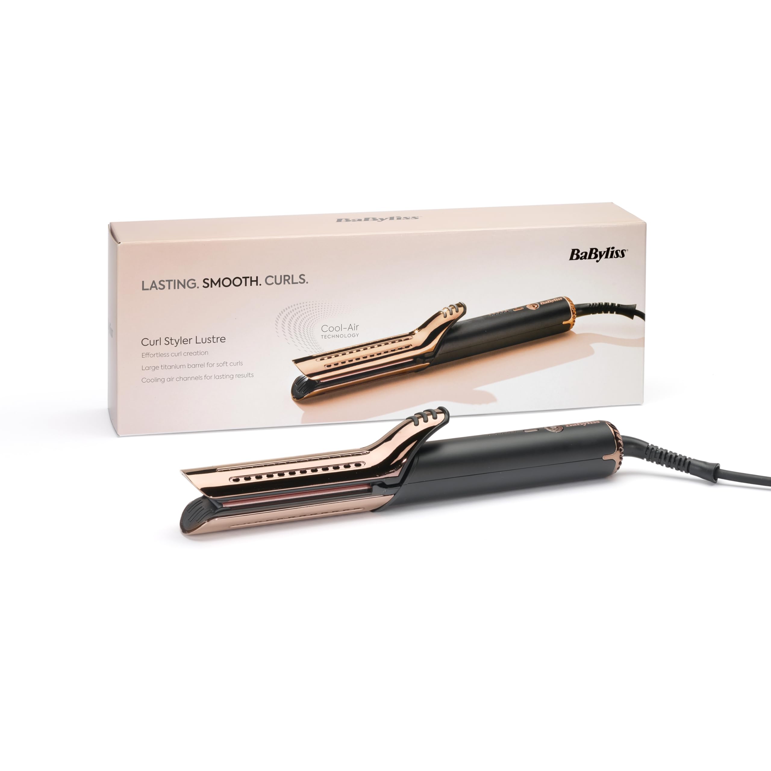 BaByliss Curl Styler Lustre 38mm Hair Curler