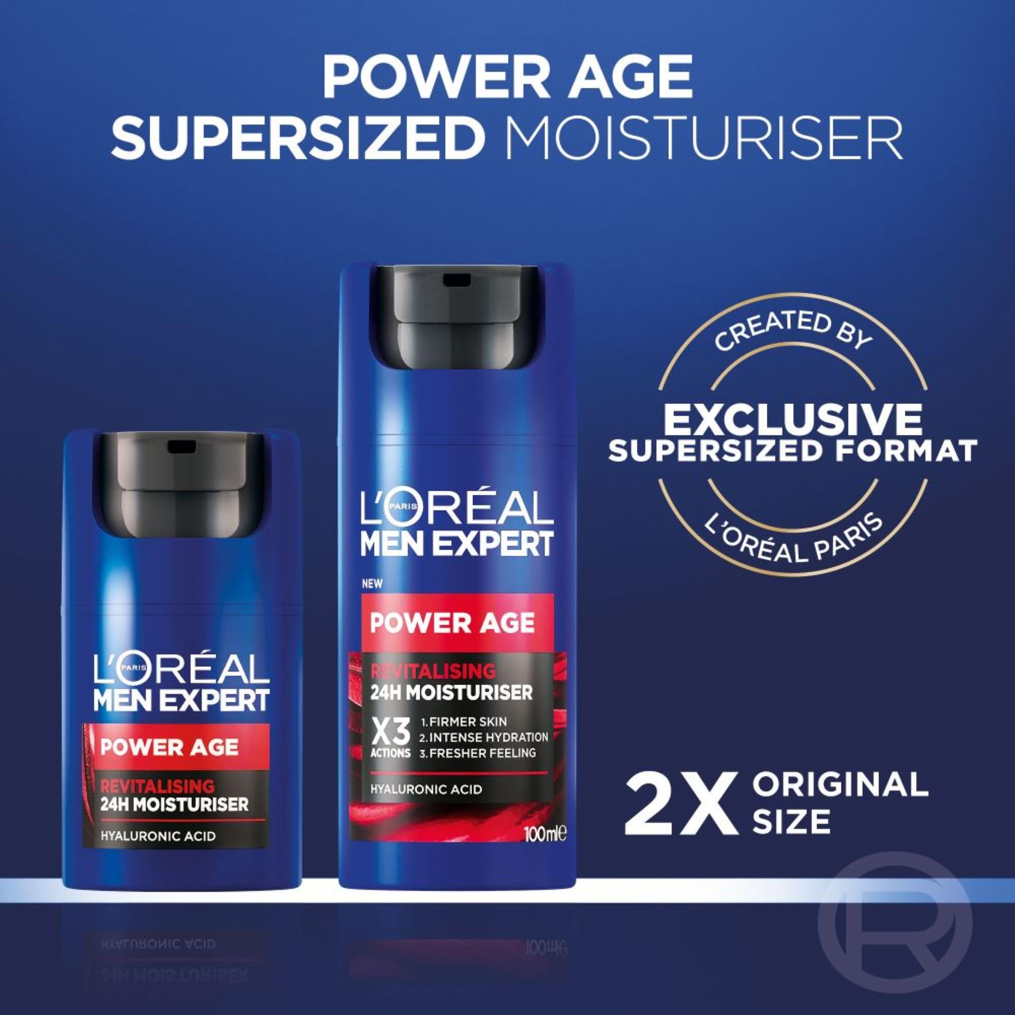 L'Oreal Men Expert Power Age Moisturiser with Hyaluronic Acid