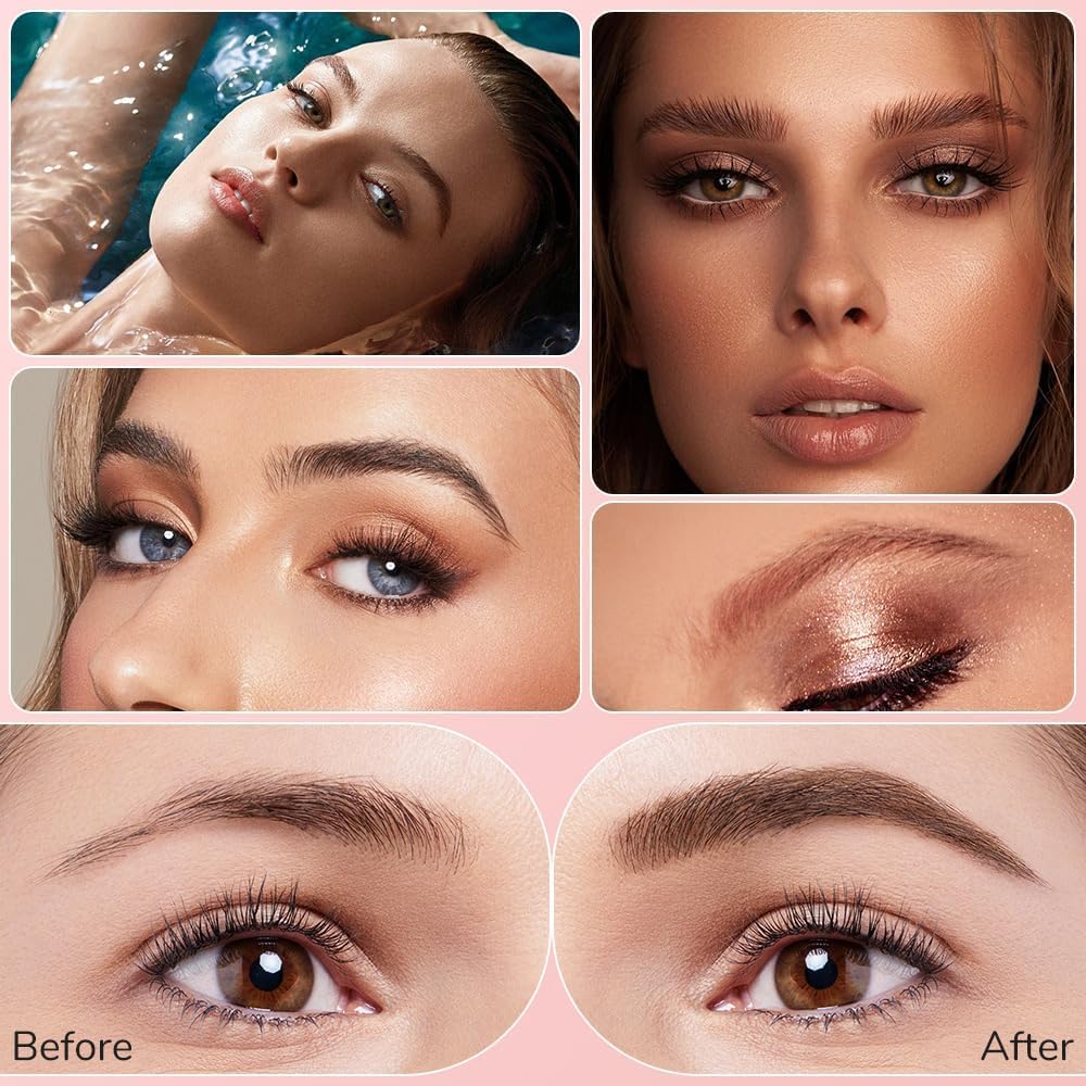 4-Tip Microblading Eyebrow Pen - Dark Brown