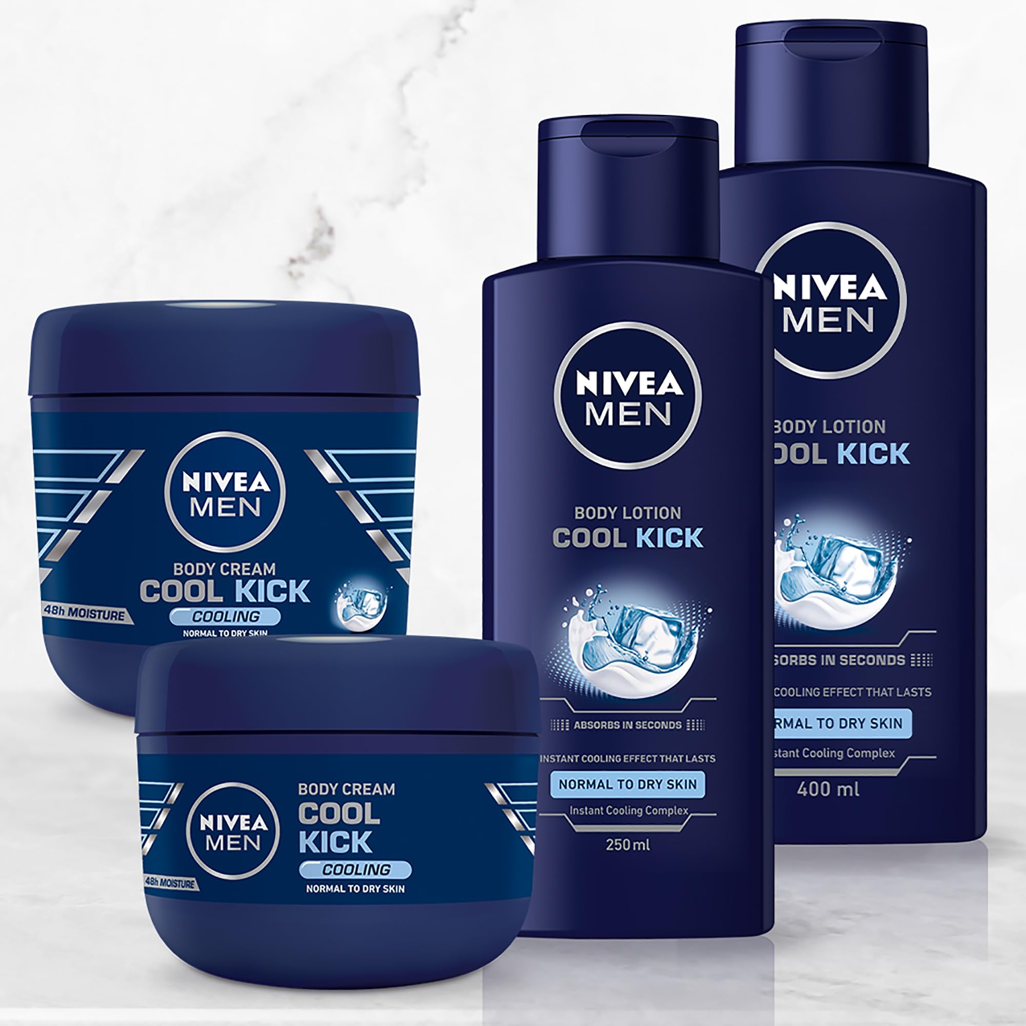 NIVEA MEN Cool Kick Body Lotion